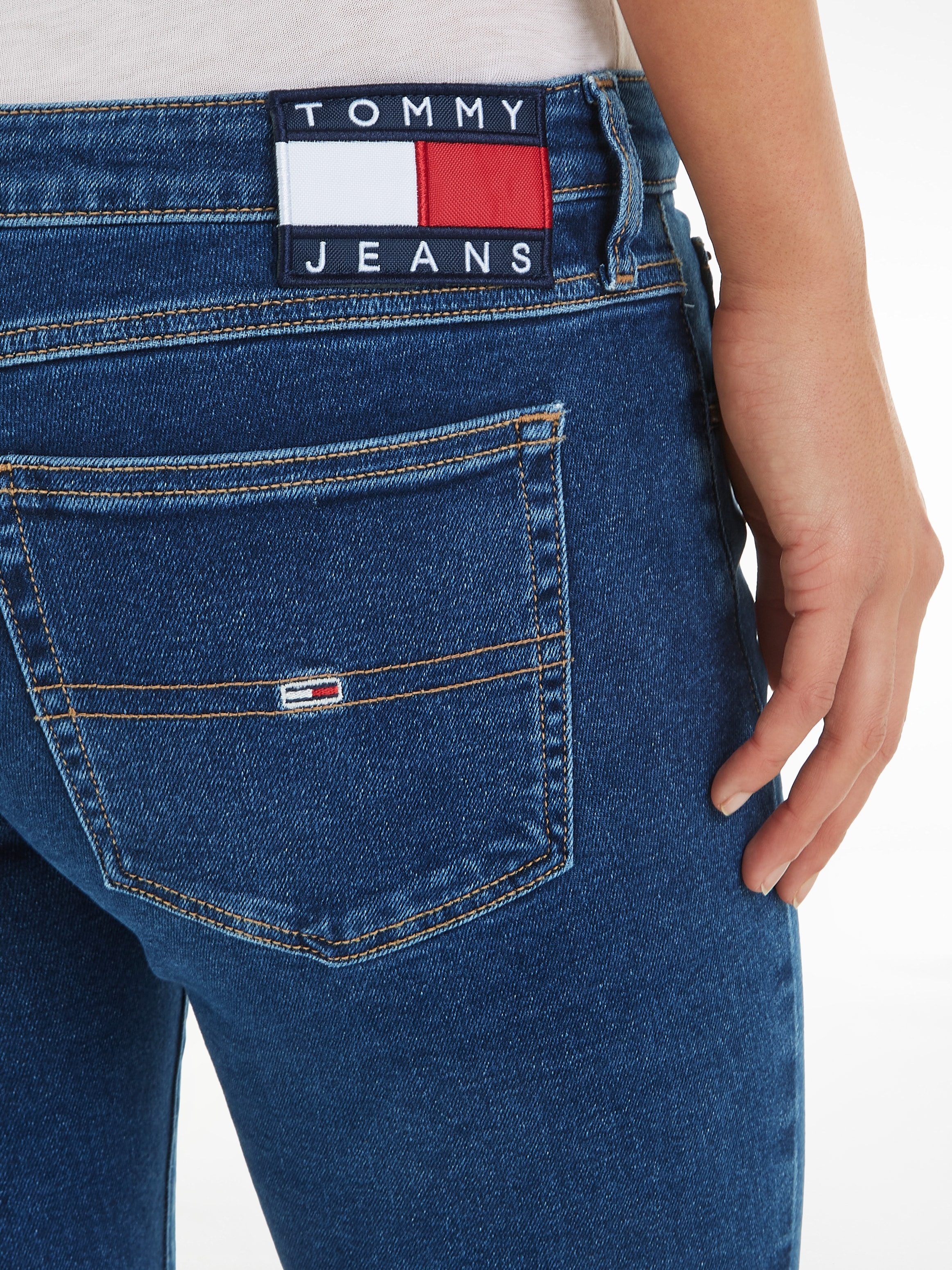 Tommy Jeans Skinny-fit-Jeans, mit dezenten Labelapplikationen