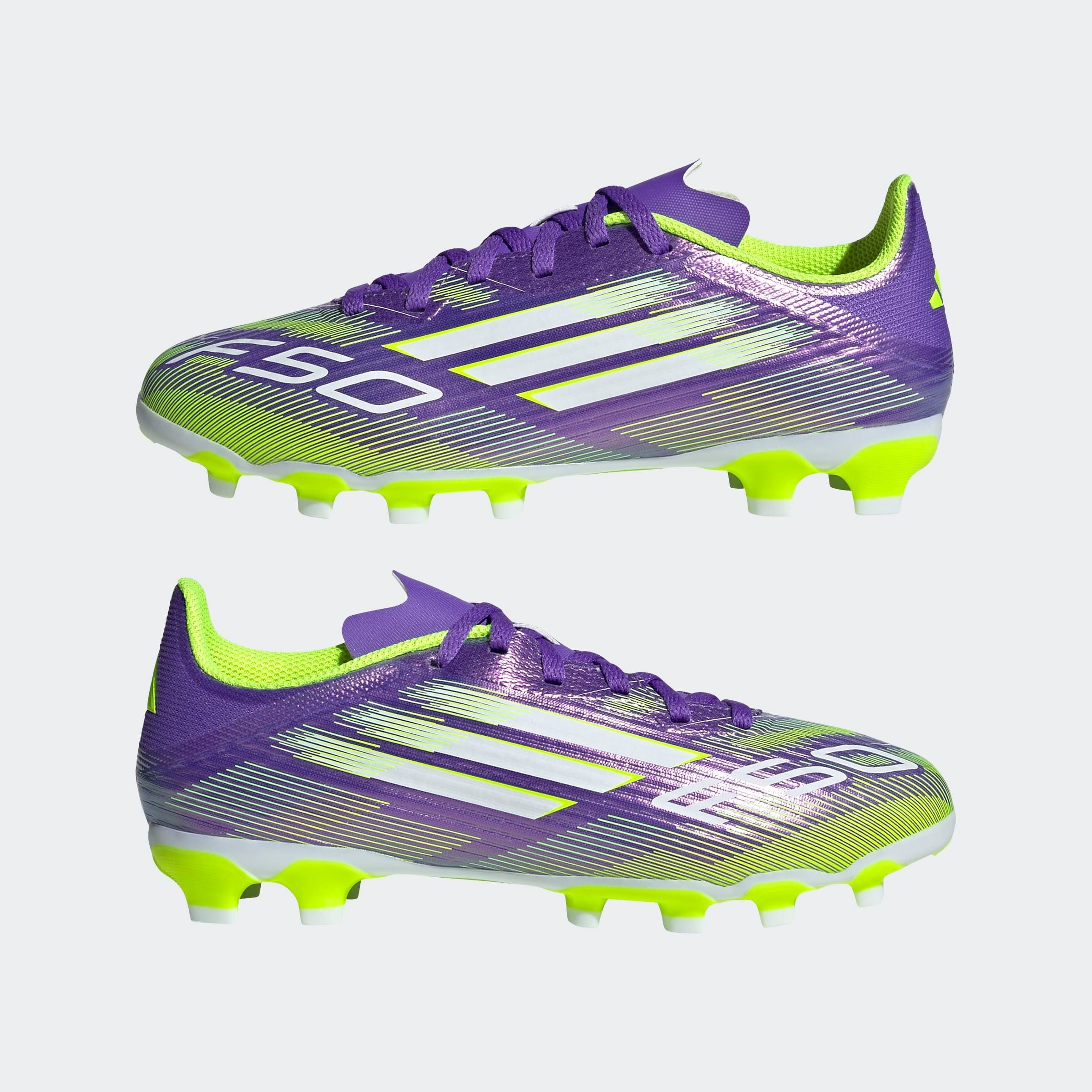 adidas Performance Fussballschuh »F50 LEAGUE MULTI-GROUND KINDER-STIEFEL«, geeignet für Rasen- und Kunstrasenplätze