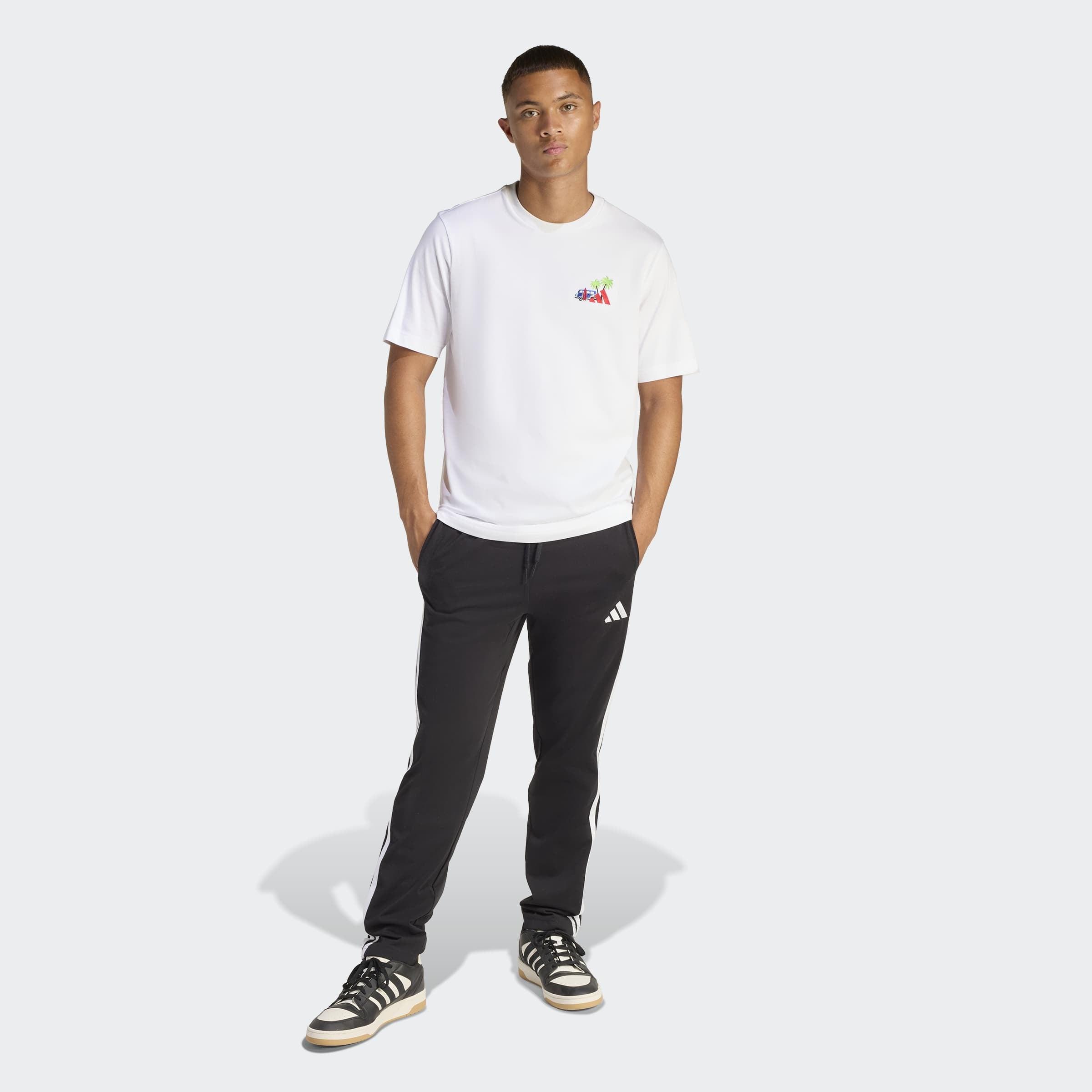 adidas Sportswear T-Shirt »MINI EMBROIDERY SURFING GRAPHIC«