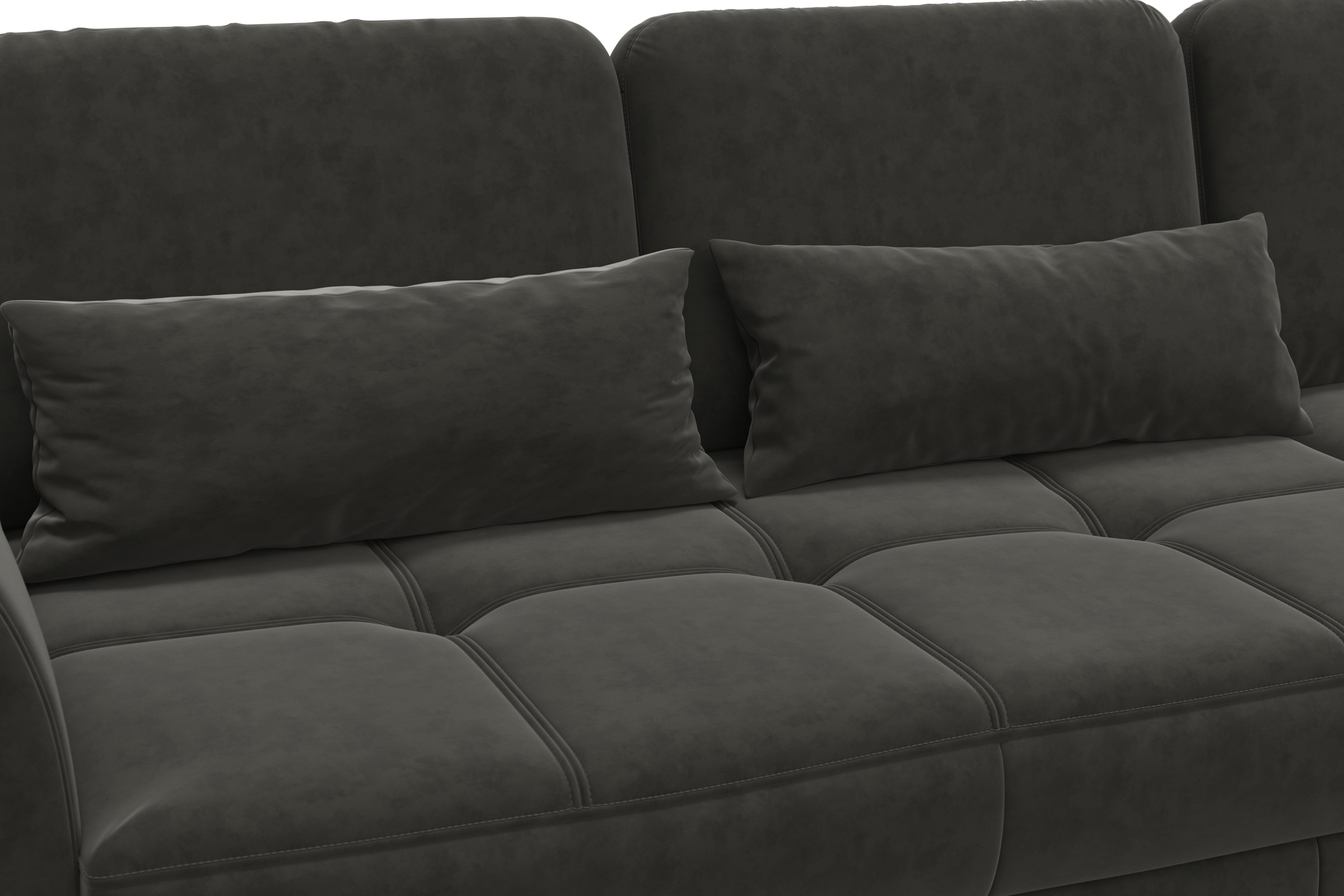 sit&more Ecksofa »Bendigo L-Form« inklusive Sitztiefenverstellung, Bodenfreiheit 15 cm, 2 Fussfarben