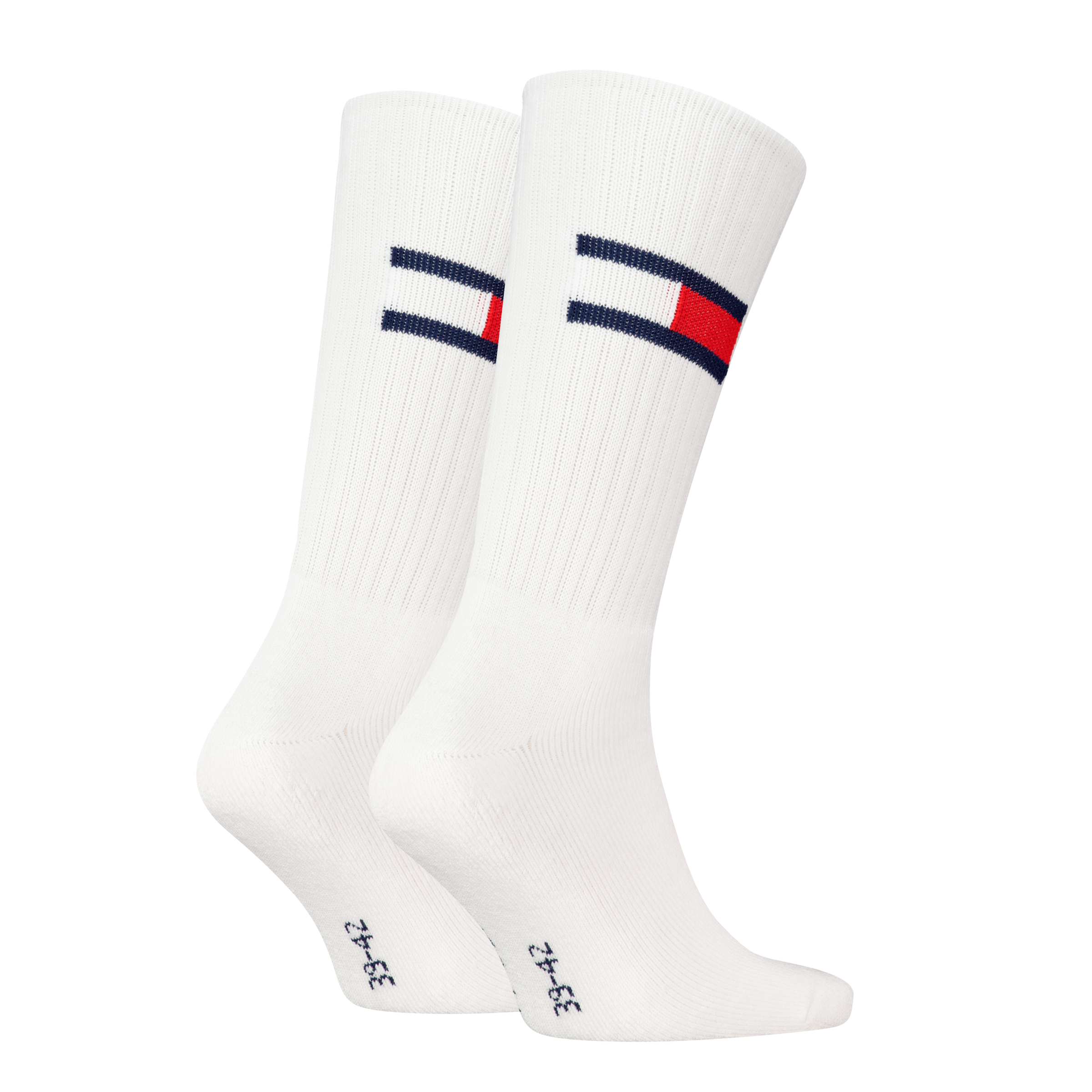 Tommy Hilfiger Socken »TH UNI TJ SOCK 2P FLAG«, (2 Paar, 2 Paar), mit grossem Logo