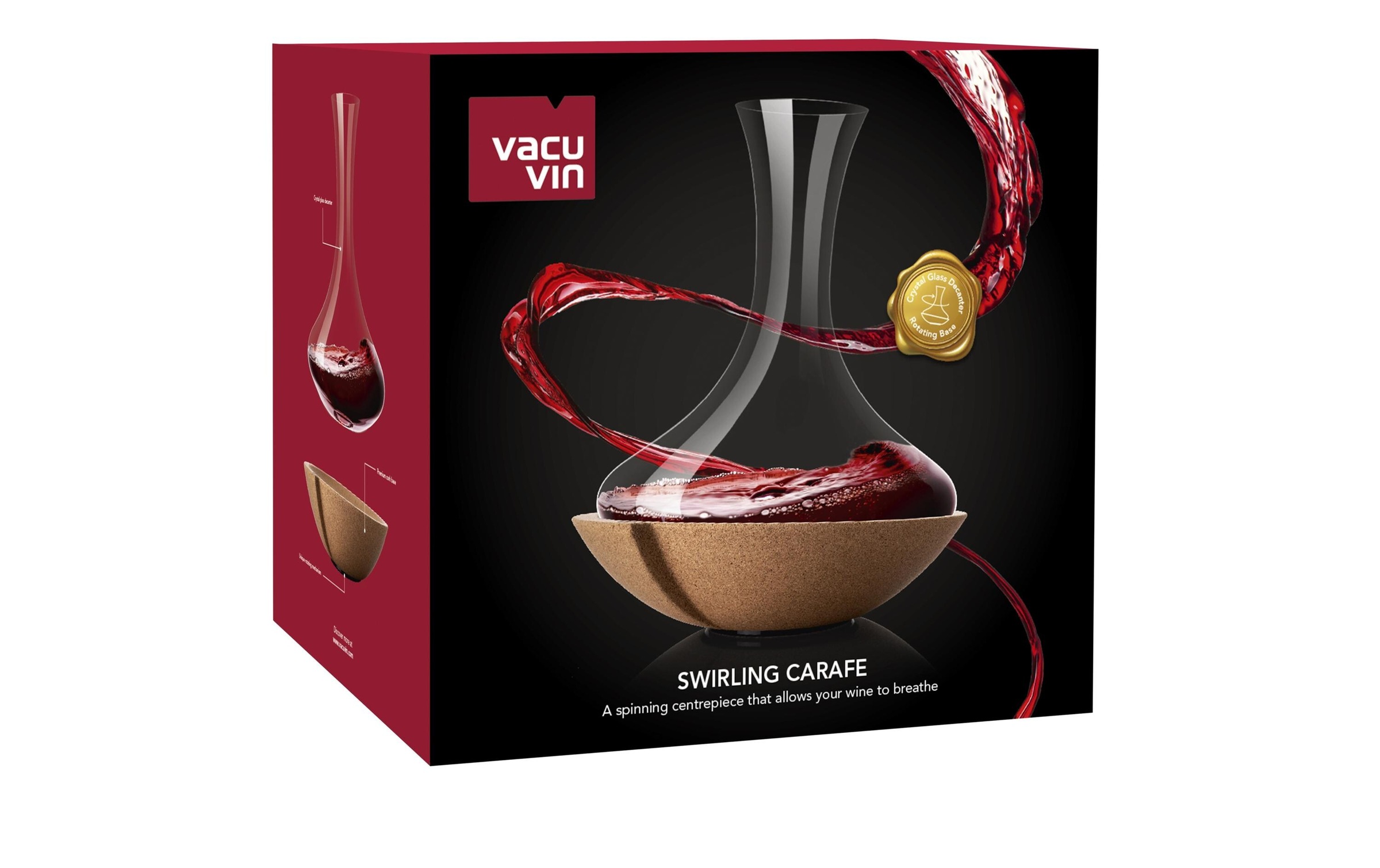 VACUVIN Dekanter »Swirling 0.75 l«