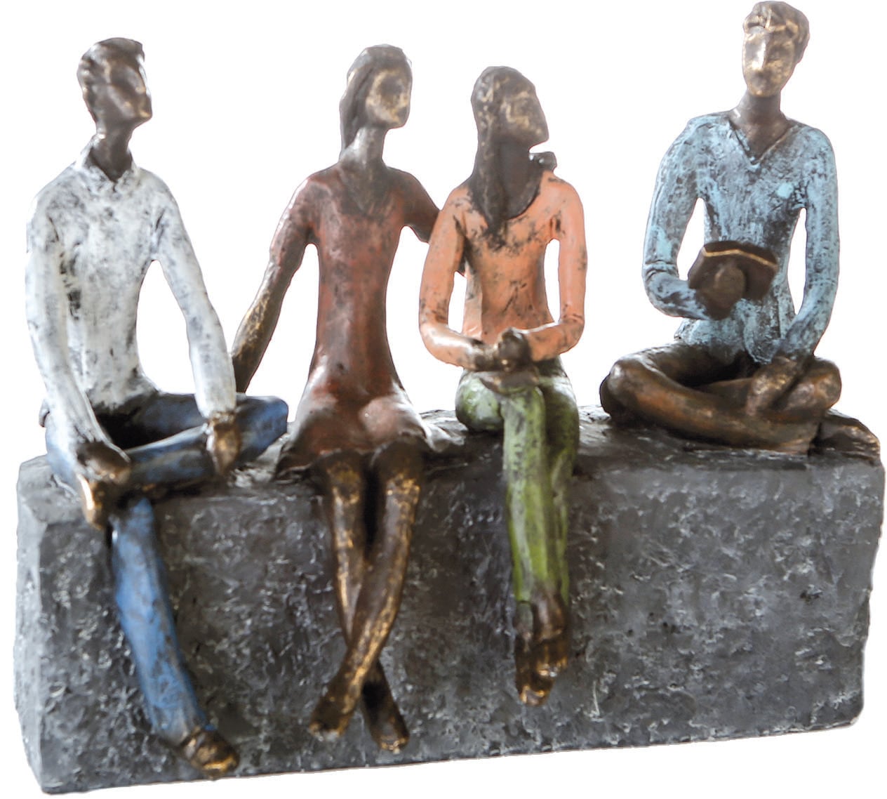 Image of Casablanca by Gilde Dekofigur "Skulptur Network" Dekoobjekt, Höhe 21 cm, mit Spruchanhänger, Wohnzimmer