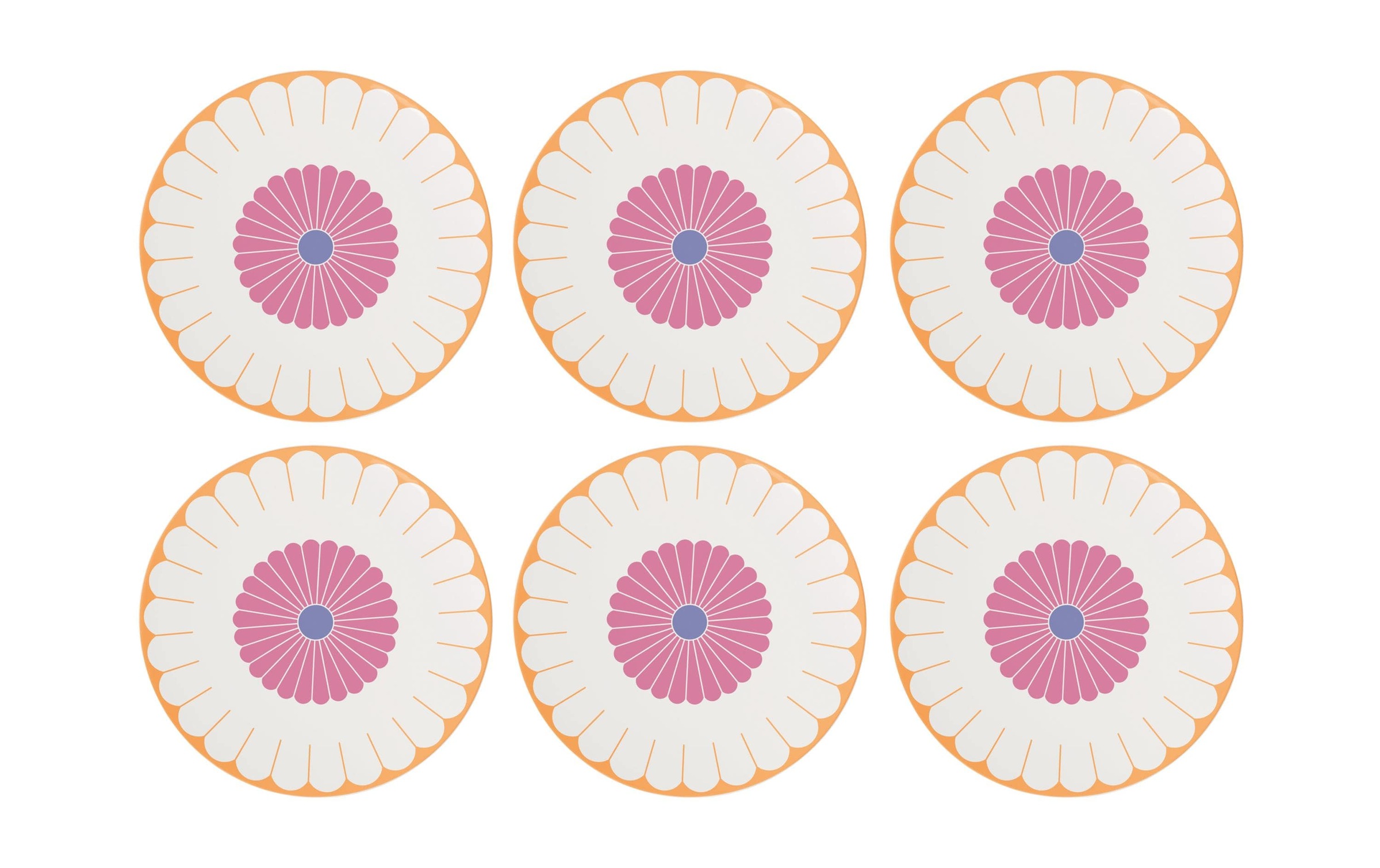 Villeroy & Boch Servierplatte "Fleur 6 Stück"