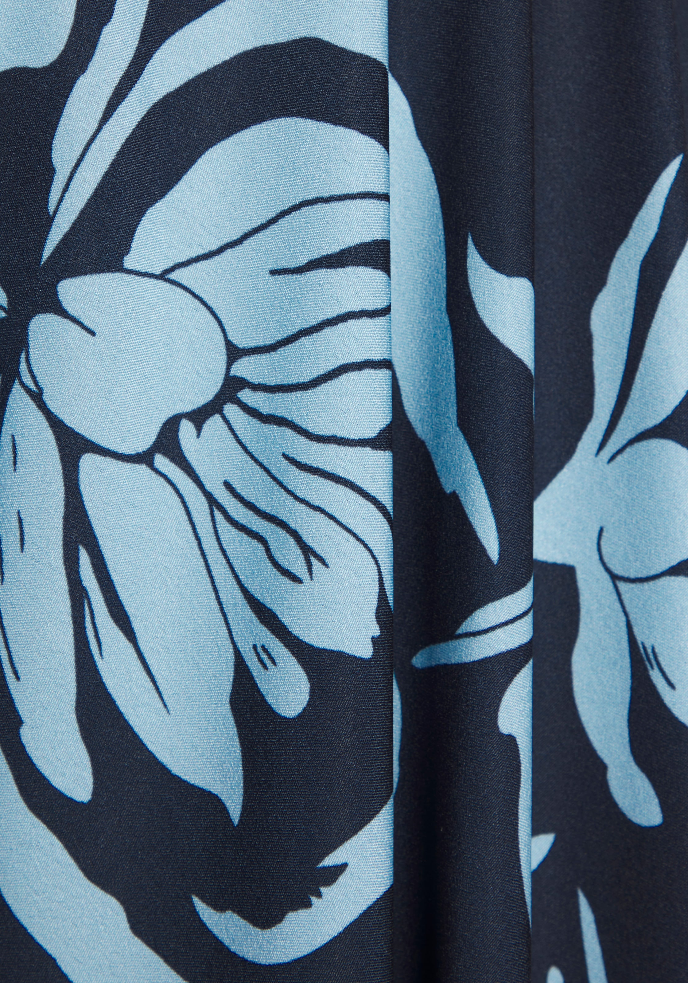 LASCANA Jupe-culotte avec imprimé intégral, culotte, tissu lisse sans repassage