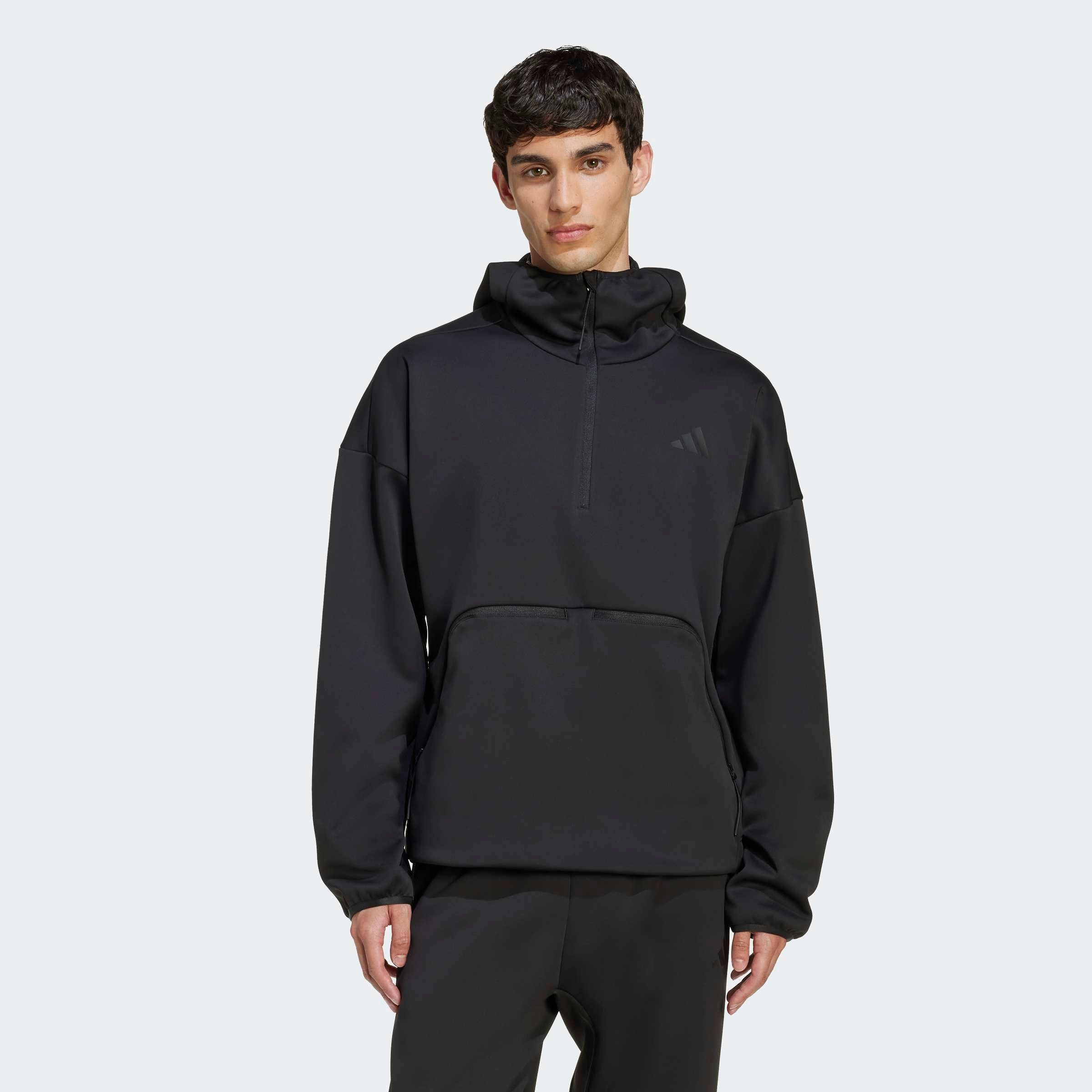 Image of adidas Sportswear Kapuzensweatshirt "CITY TECH SOFTSHELL MIT REISSVERSCHLUSS BIS ZUR BRUST"