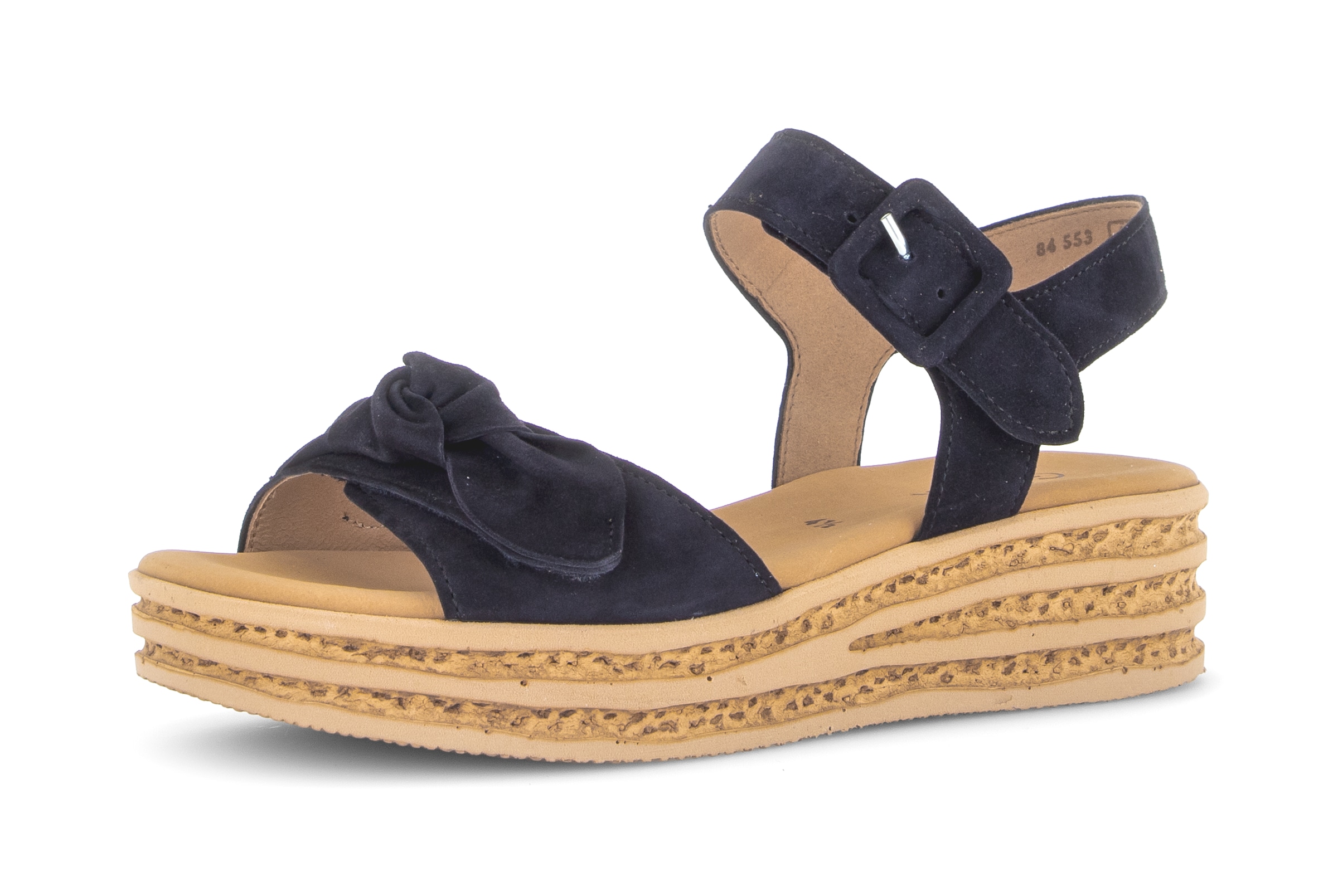 Image of Gabor Keilsandalette, Sommerschuh, Riemchensandale mit praktischen Klettverschlüssen