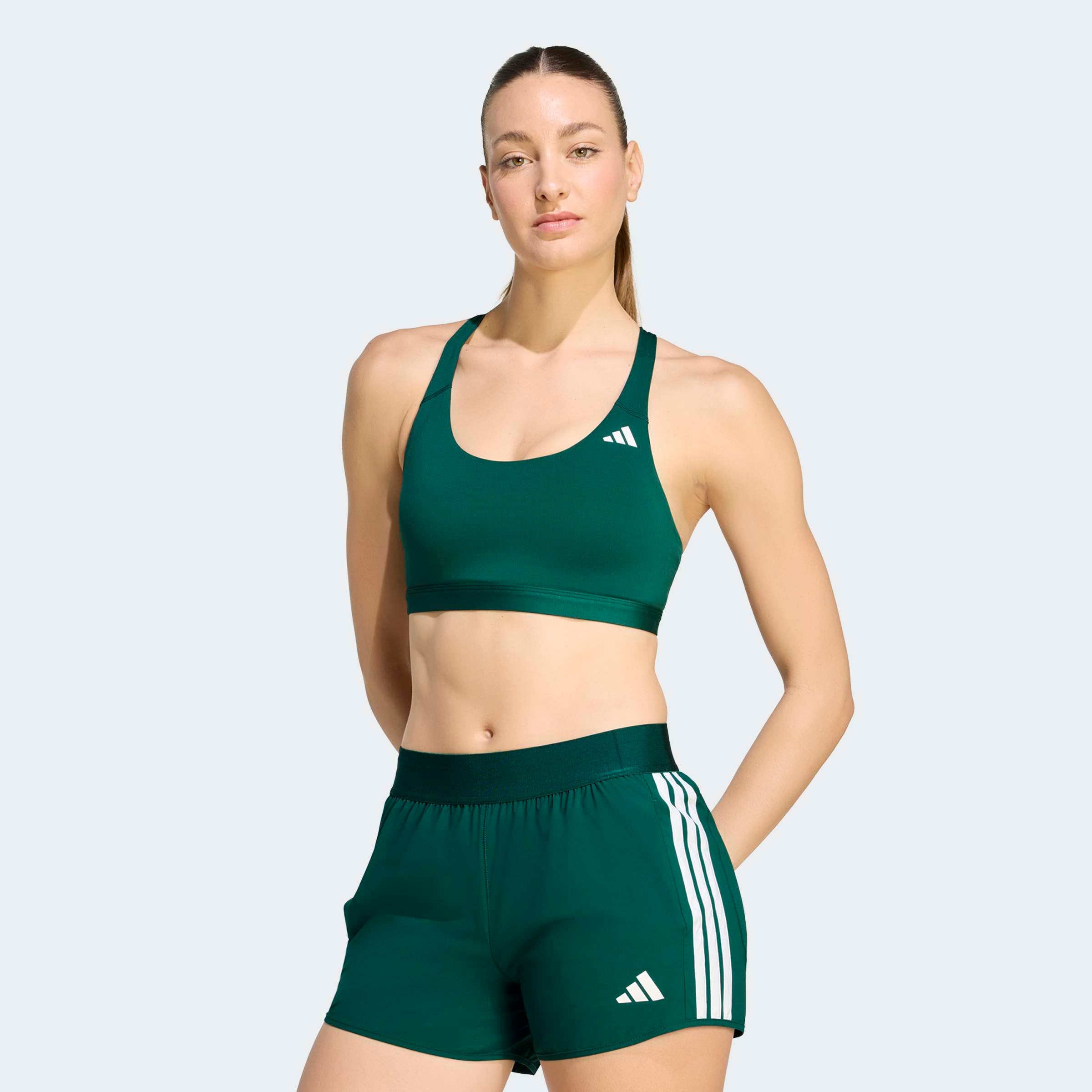adidas Performance Soutien-gorge de sport »OPTIME ESSENTIALS WORKOUT MEDIUM SUPPORT BH« sans armatures, avec technologie Climacool®, en polyester