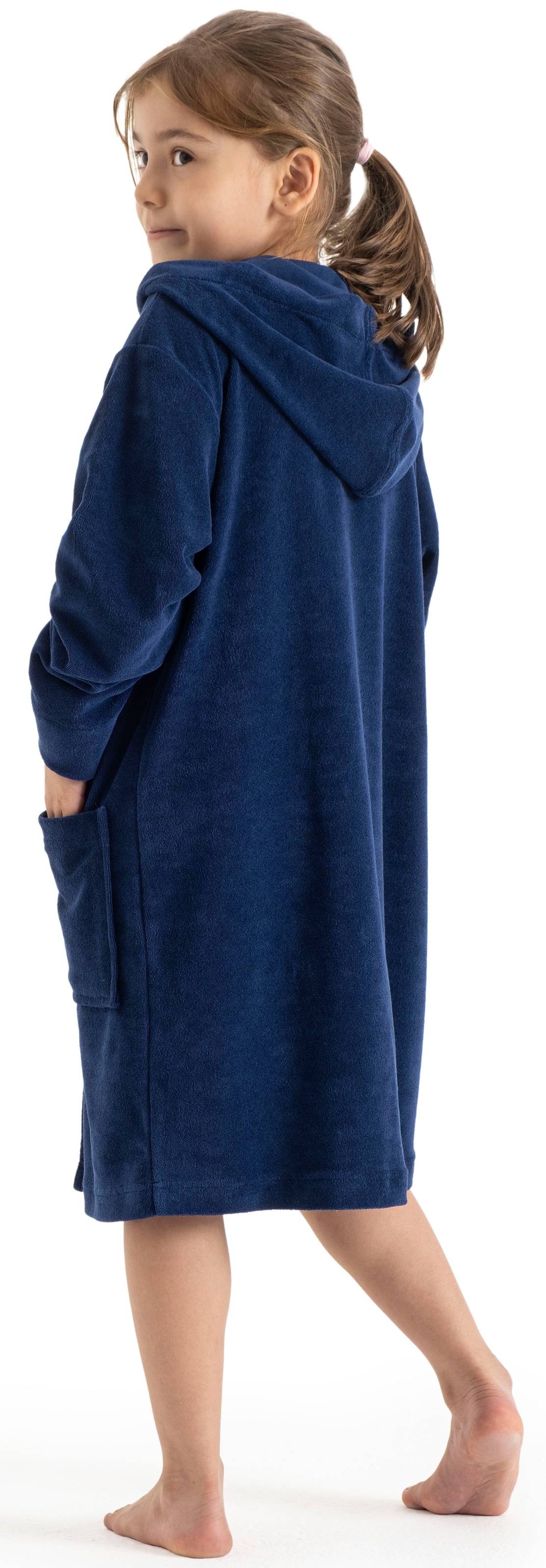 KangaROOS Peignoir de bain pour enfants »Kira, Ideal für Zuhause, Schwimmbad oder im Urlaub« 1 cuis tlg., modernen, sportliches Design, leuchtenden Akzenten