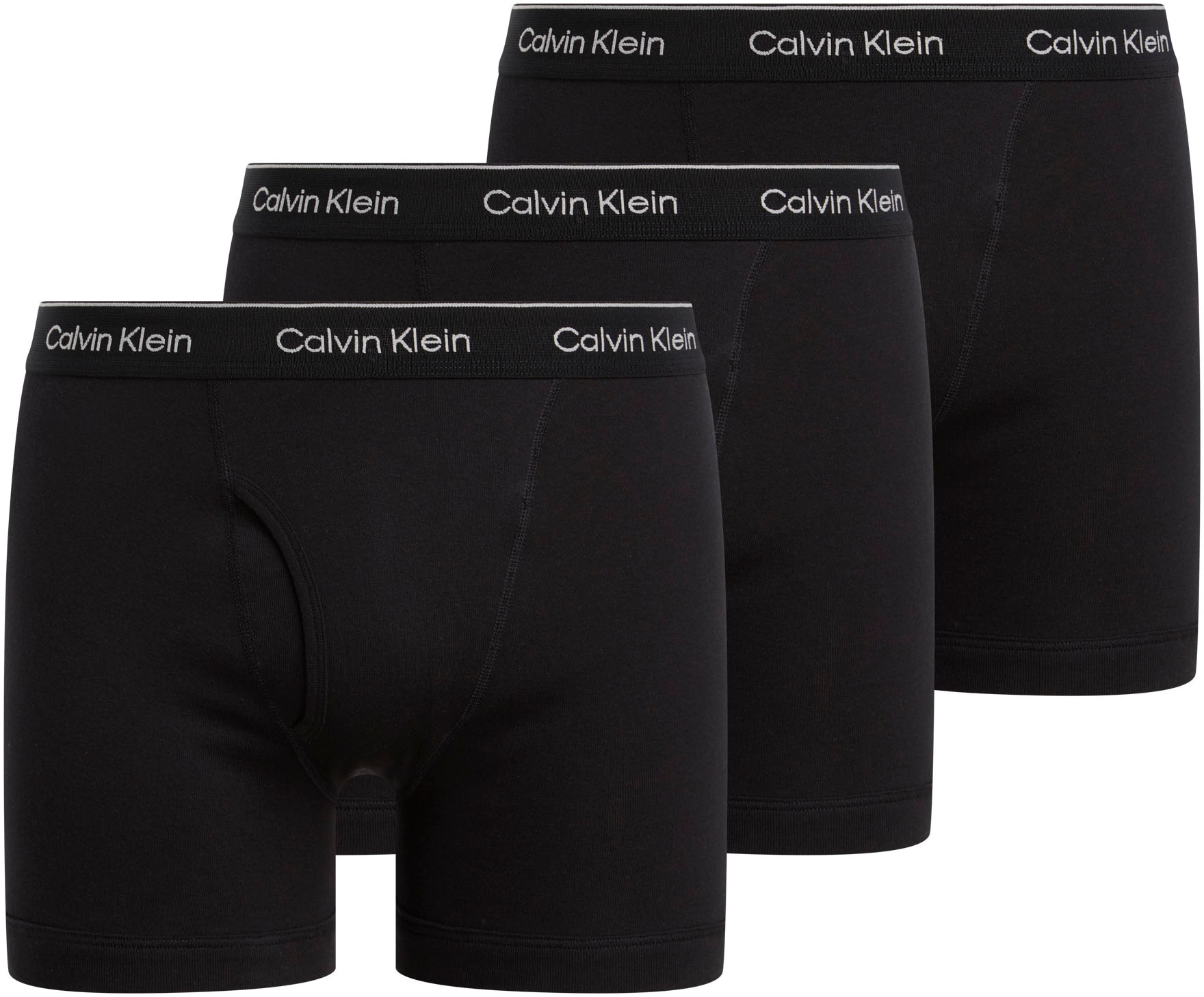 Calvin Klein Underwear Boxer »BOXER BRIEF 3PK«, (Packung, 3er-Pack), mit Logo-Elastikbund (3 Stück)