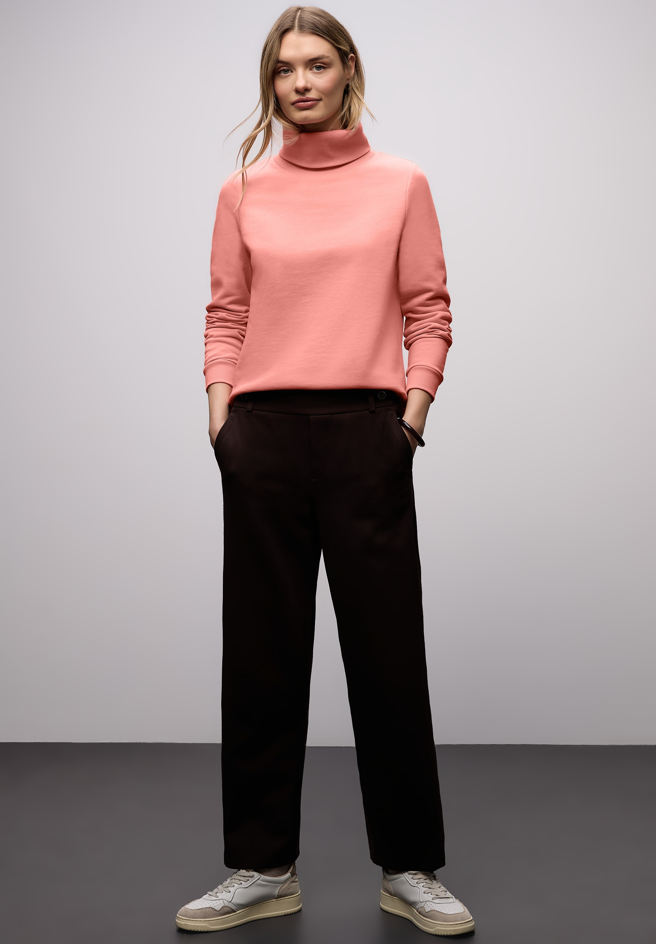 STREET ONE Pull , mit Stehkragen
