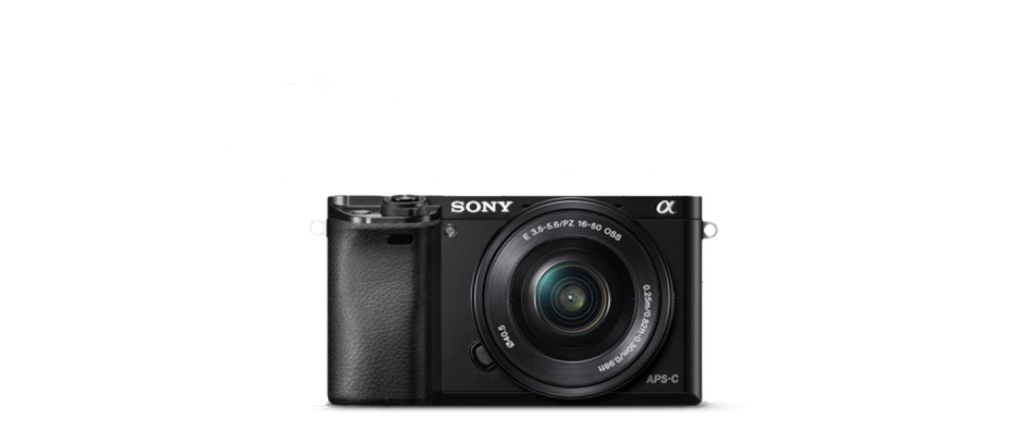 Sony Objektivkamera »Alpha 6000 Kit 16-50 Schwarz«