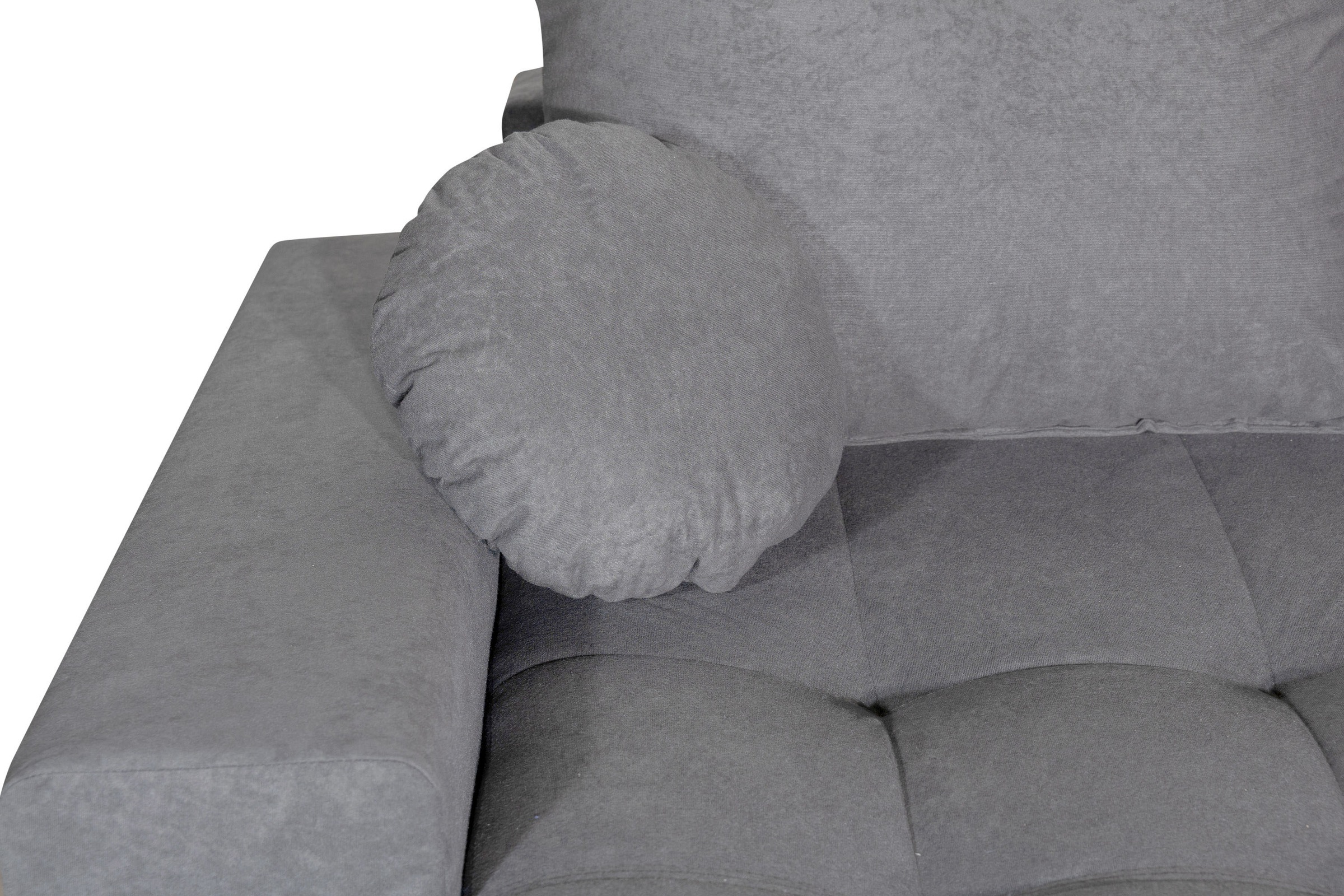 GOODproduct Paysage de salon »Jessy U-Form, B: 313 cm, in Cord & weiteren Bezügen« Fonction couchage, coffre de lit, rembourrage ressorts ensachés