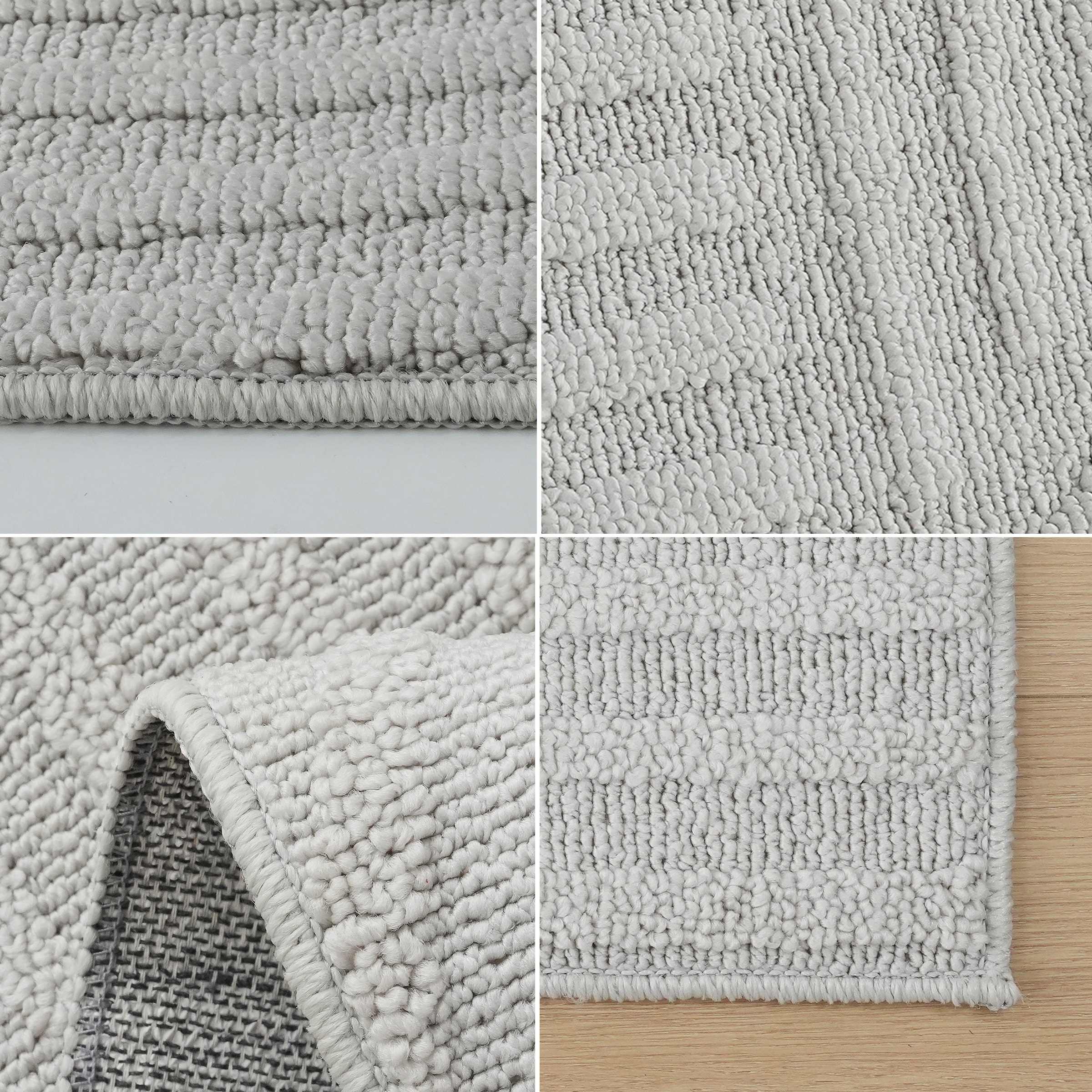 GOODproduct Tapis »Jola, In- und Outdoor geeignet, Hoch-Tief-Design, Scandi« Rectangulaire 9 mm Höhe structure haut-bas, zen, résistant aux intempéries et aux UV, balcon, camping