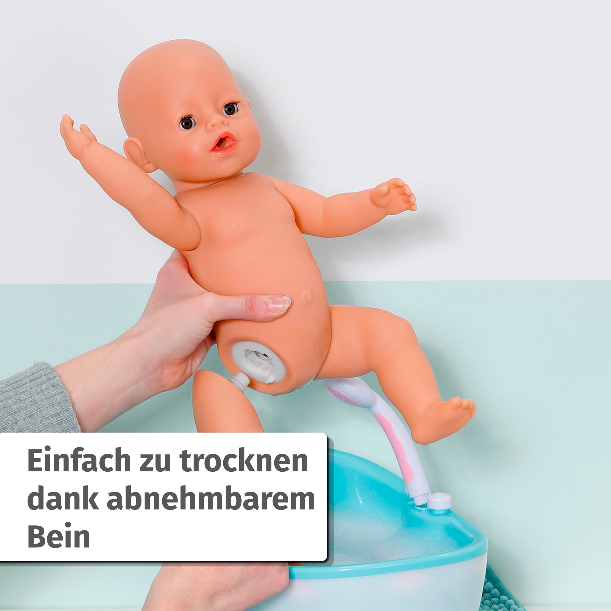 Baby Born Babypuppe »Jonas, 43 cm« mit 10 lebensechten Funktionen