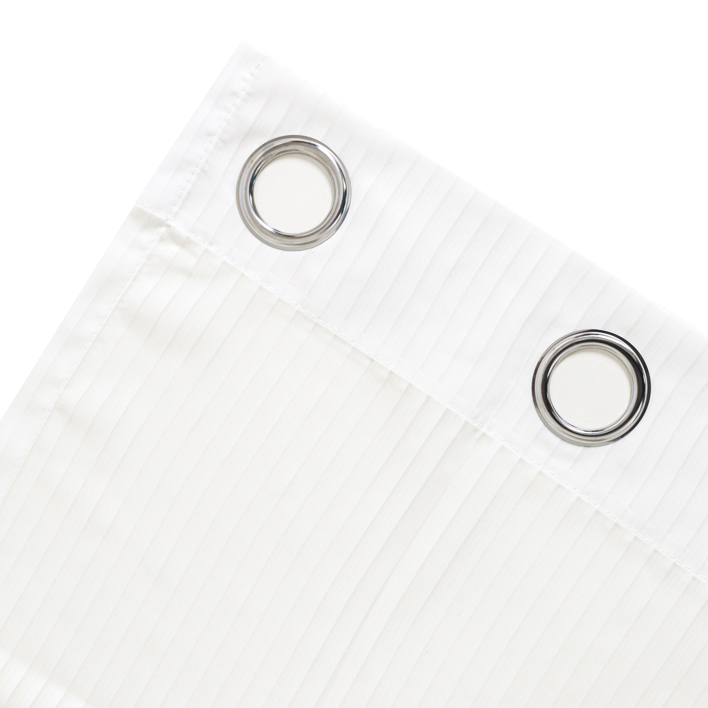 GOODproduct Gardine »Fritty« Ösen 2 Stk. tlg. Ösen,  transparent, Pflegeleicht, elegante Längststreifen
