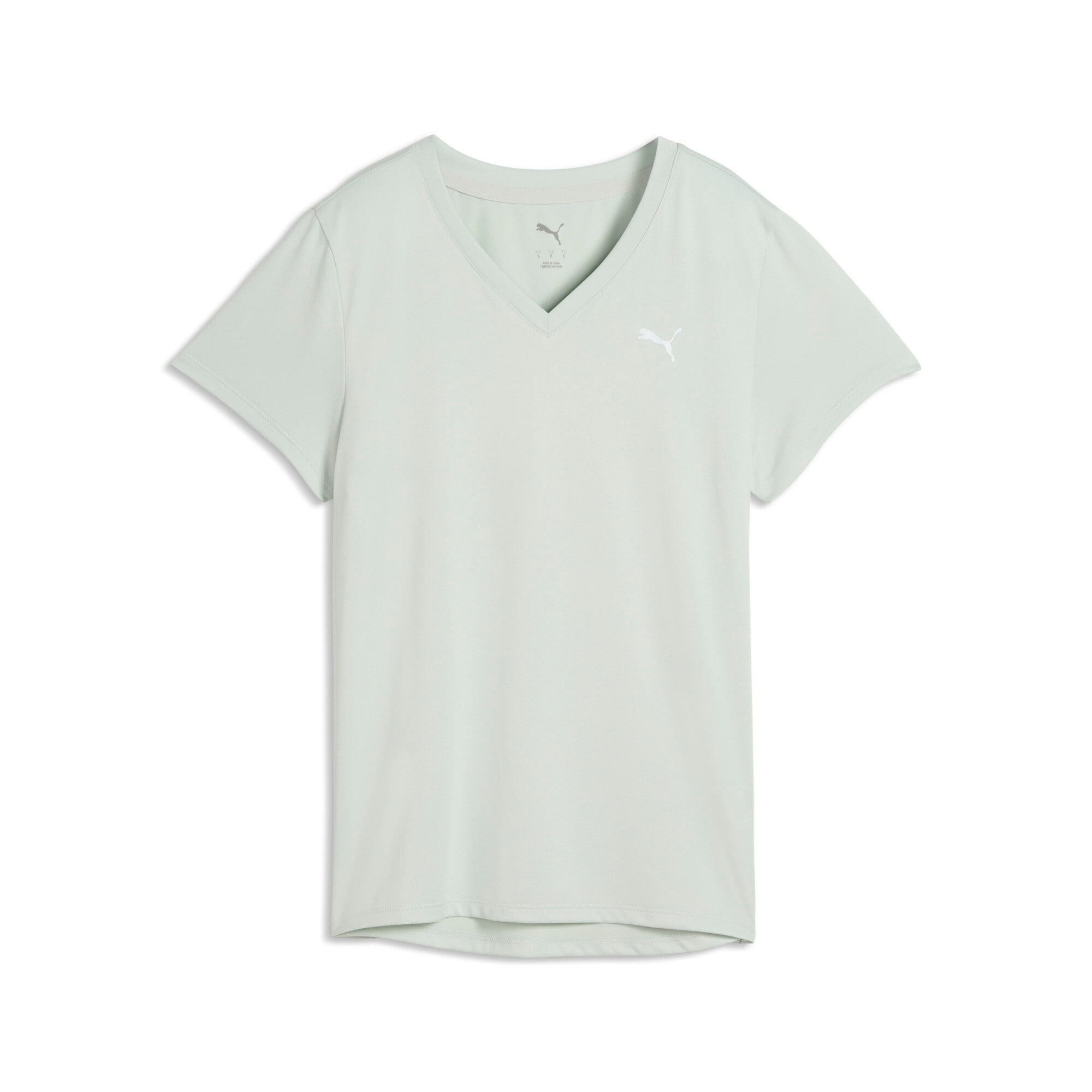 PUMA T-shirt d'entraînement »W TAD ESSENTIAL VNECK TEE« avec technologie DryCELL, col en V ajusté, manches courtes