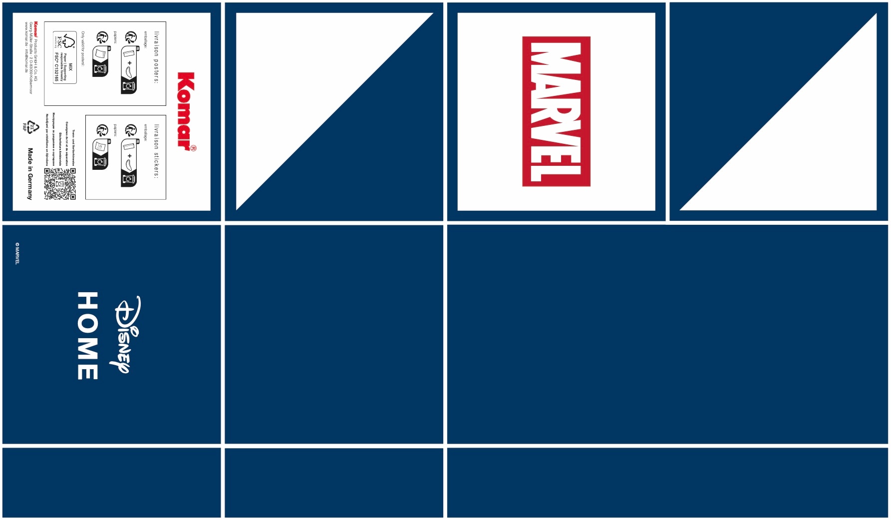 Komar Wandbild »Marvel Loki This is About Everything«, Disney, (Set, 1 St.), 40 x 50 cm (Breite x Höhe) - Kinderzimmer, Dekoration