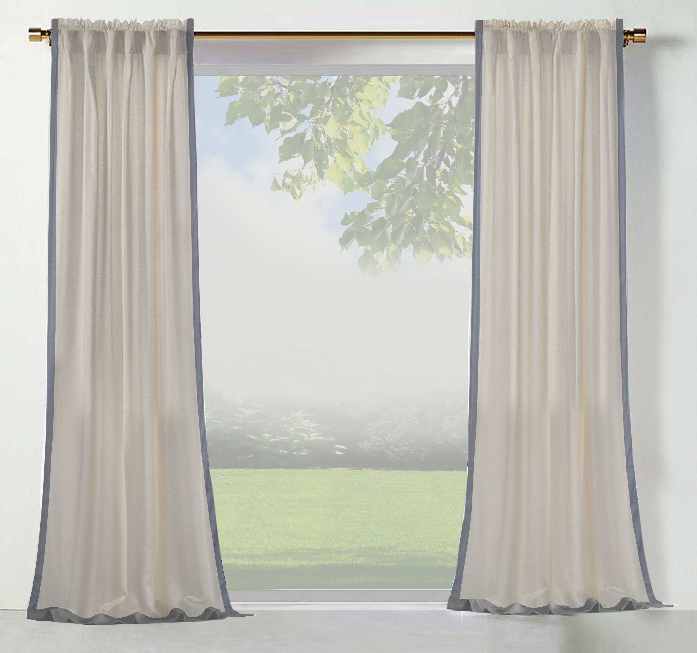 Image of andas Vorhang »Matias«, (1 St.), blickdicht, monochrom, verschiedene Grössen bei Ackermann Versand Schweiz