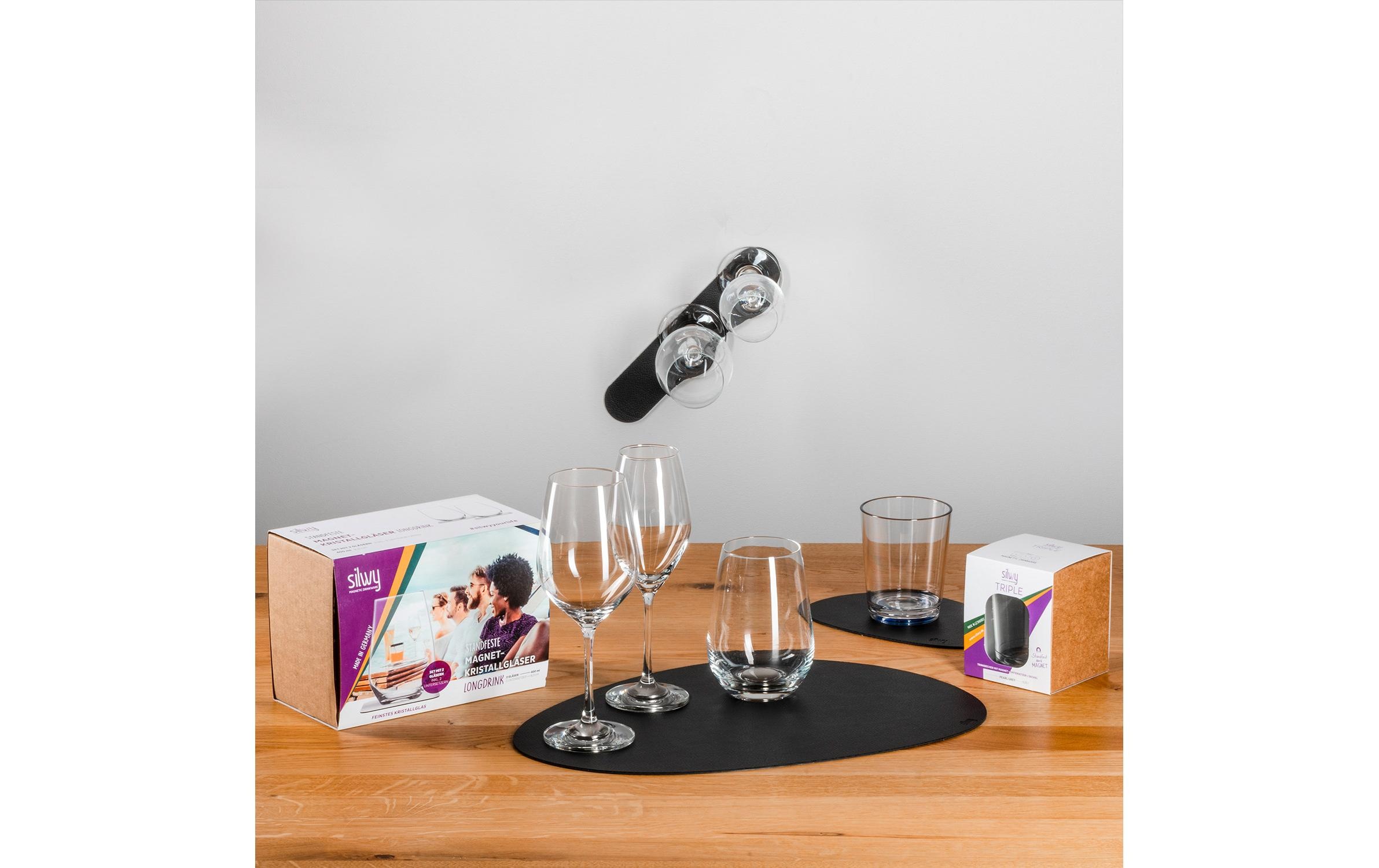 silwy MAGNETIC SYSTEM Tischdecke »Metall Nano Gel Lede«