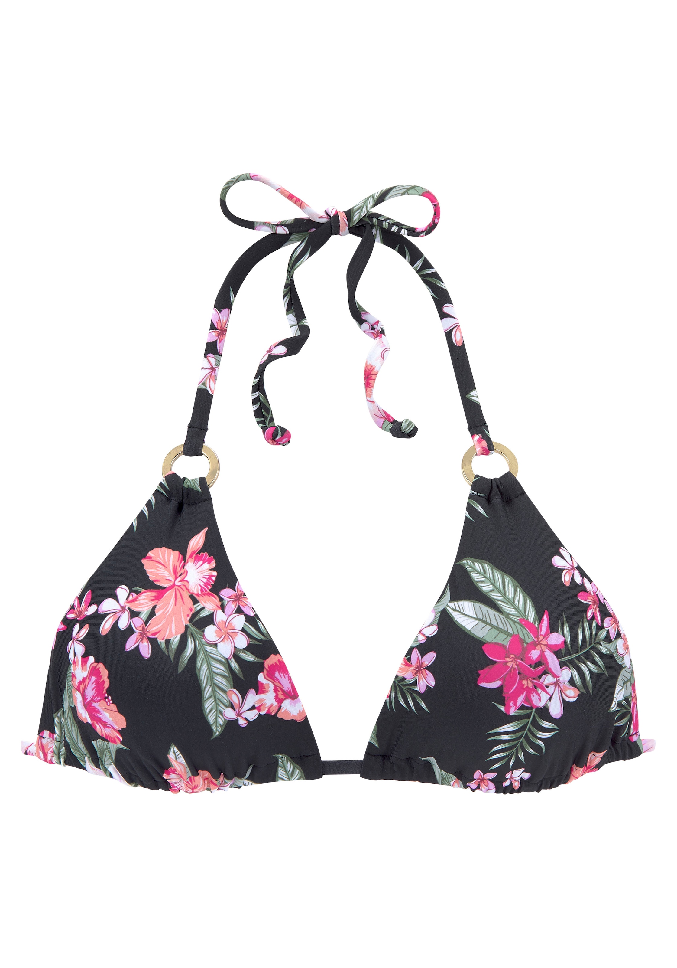 Triangel-Bikini-Top »Santini«, im floralen Design