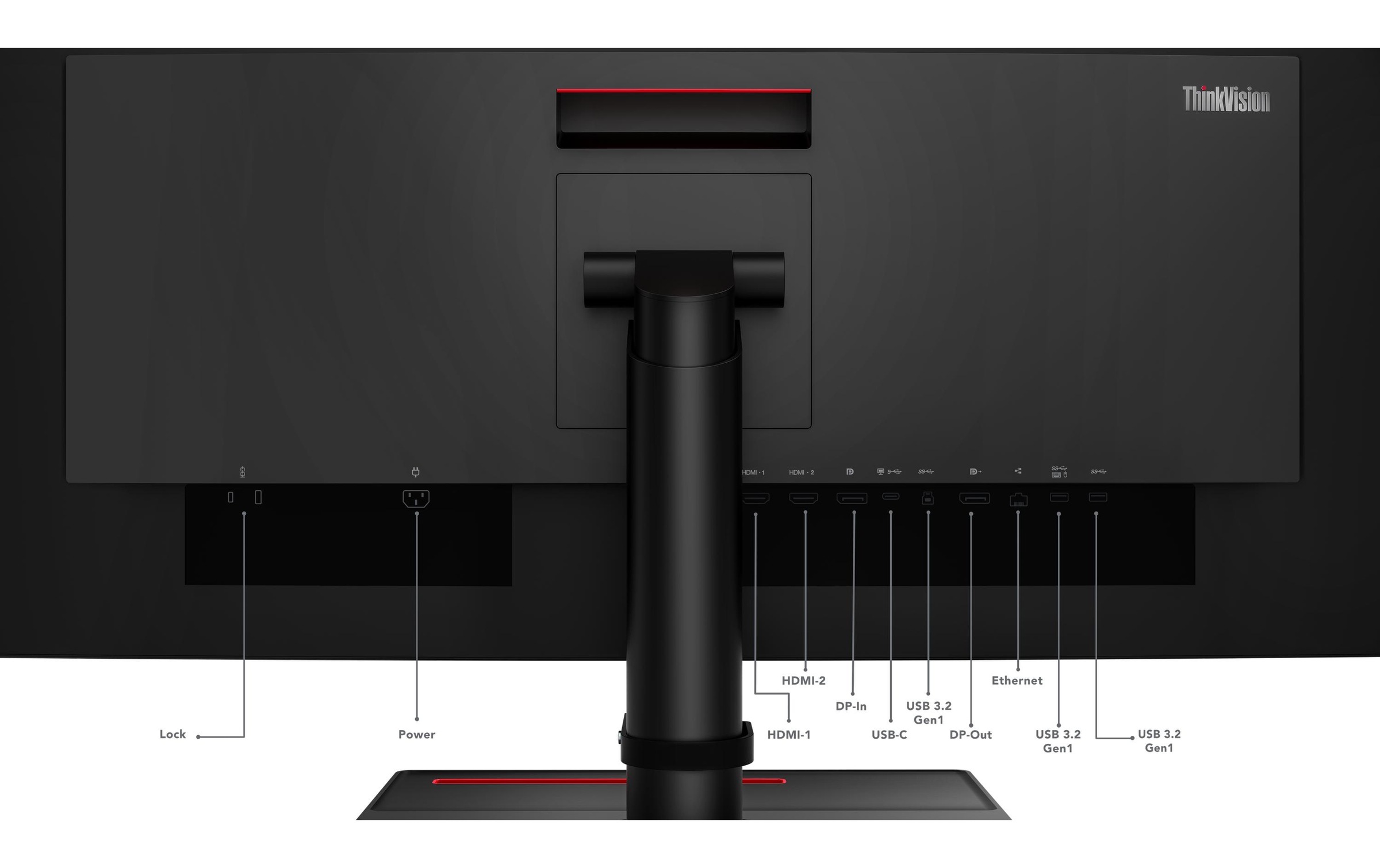 Lenovo LCD-Monitor »ThinkVision P34w-20«, 86,02 cm/34,14 Zoll, 3440 x 1440 px, UWQHD, 60 Hz