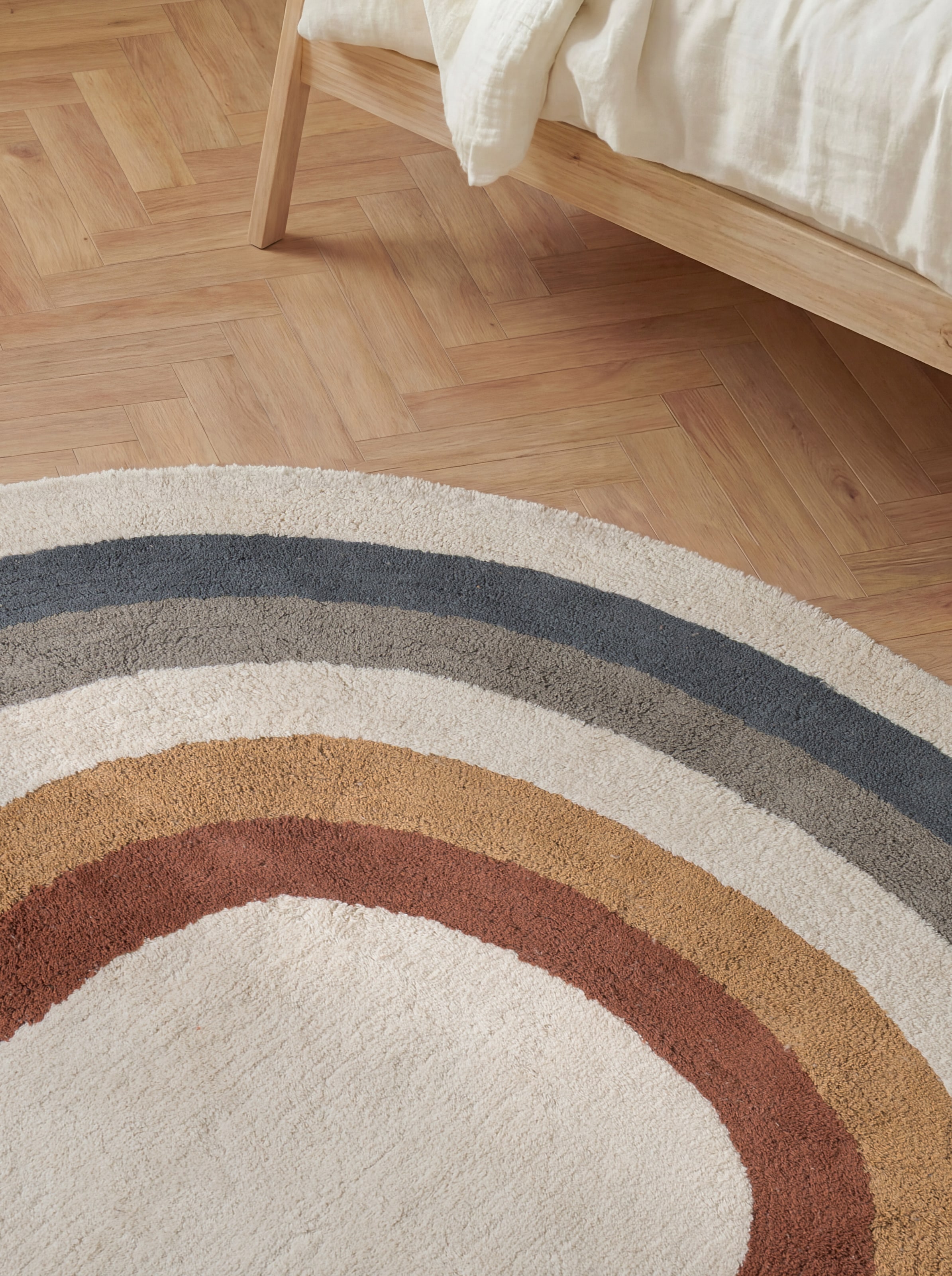 HANSE Home Tapis pour enfants »Riva« Rectangulaire 10 mm Höhe lavable, fait main, doux, antidérapant, tapis de jeu pour chambre d'enfant