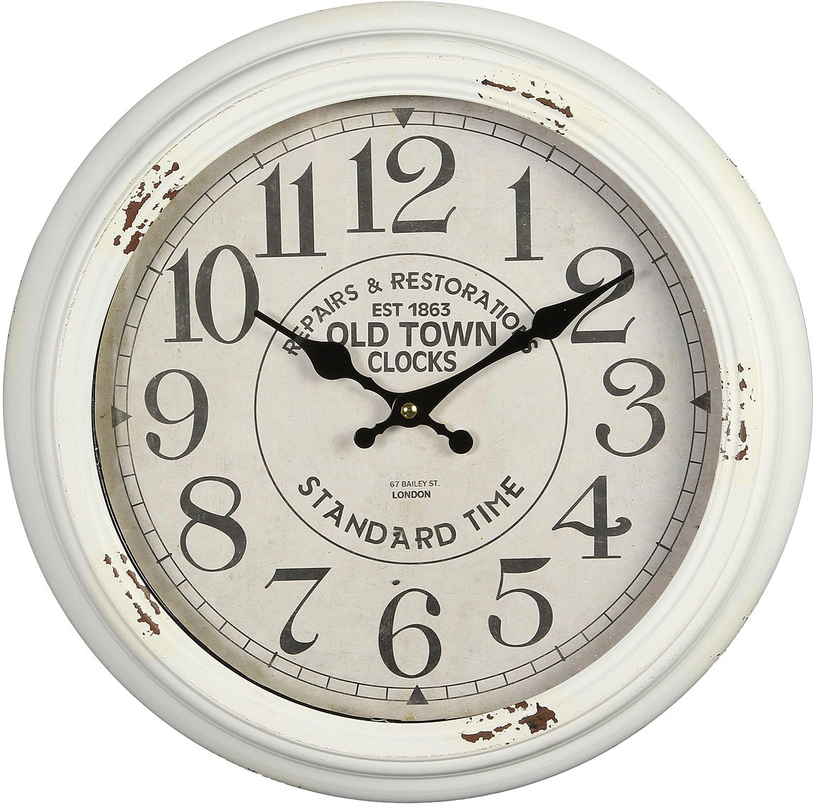 Image of Ambiente Haus Wanduhr »Wanduhr - weiss 37cm« bei Ackermann Versand Schweiz