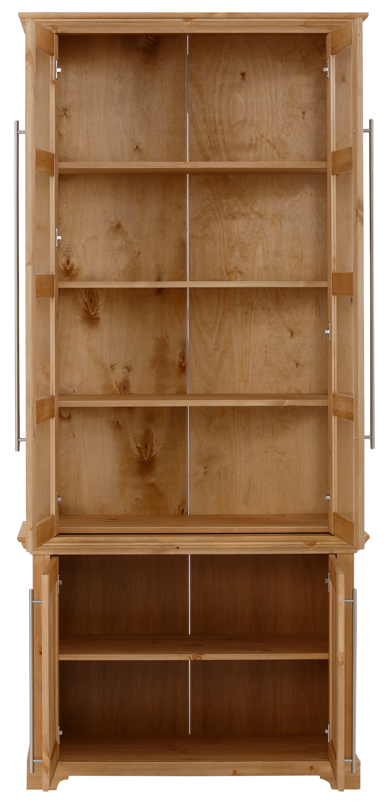Home affaire Vitrines »Meliss« aus massiver Kiefer, FSC® zertifiziert, Breite 94 cm