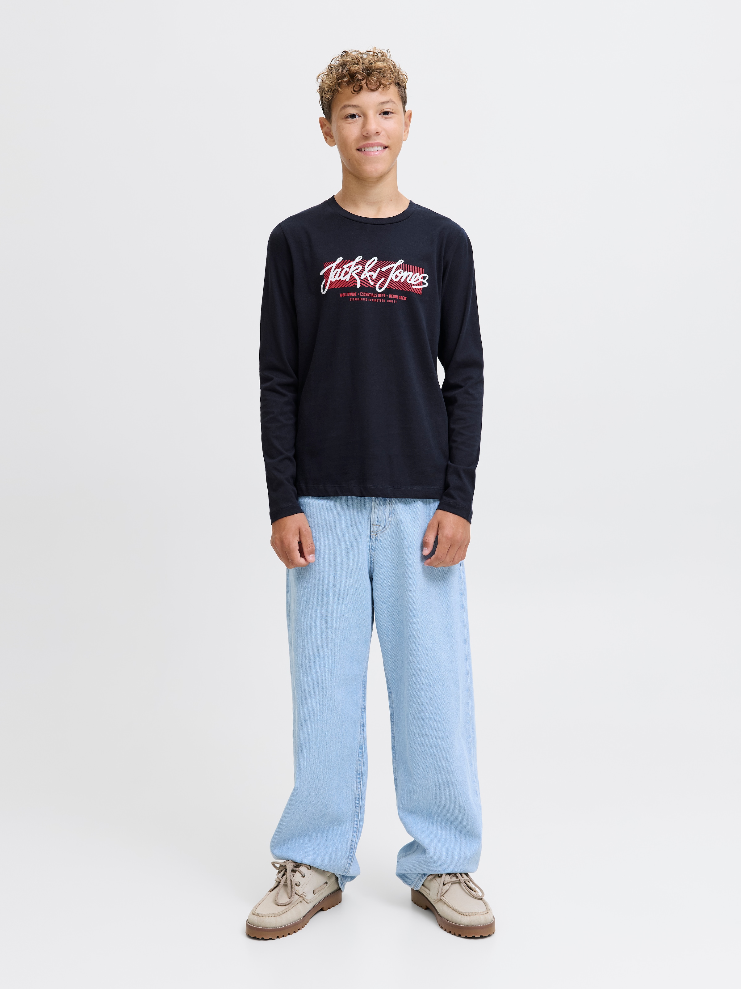 Jack & Jones Junior T-Shirt »JJURBAN TEE LS CREW NECK JNR«