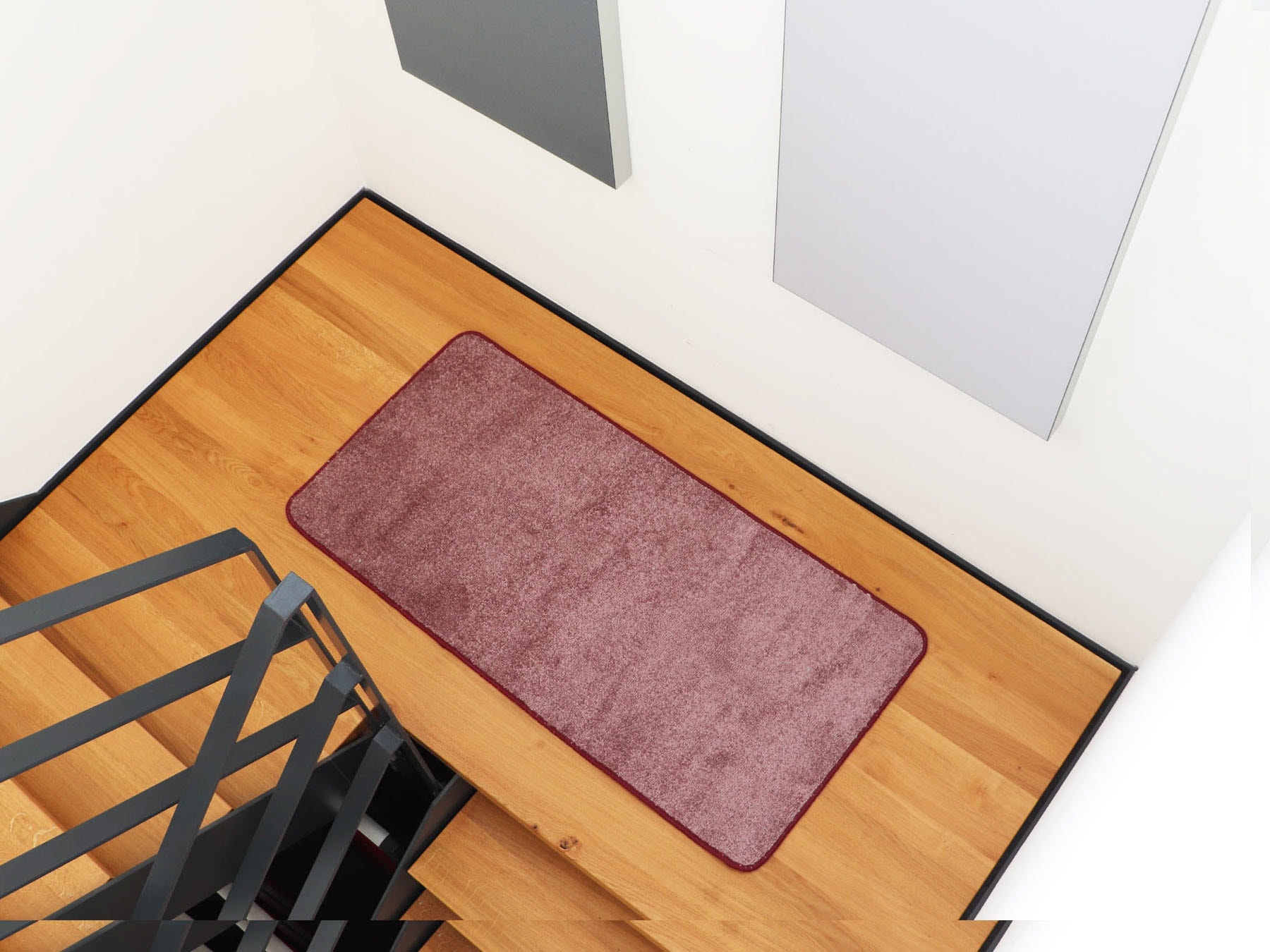 Läufer »MANILA«, rechteckig, Kurzflor, Uni Farben, ideal im Wohnzimmer & Schlafzimmer