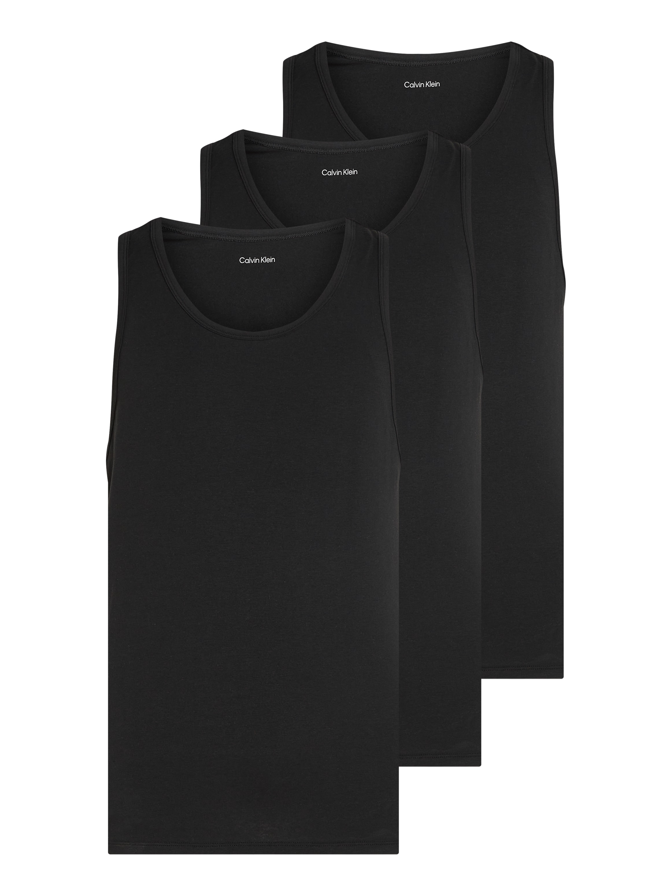 Image of Calvin Klein Underwear T-Shirt "TANK 3PK" Packung, 3er-Pack, 3 Stk. mit Logo am Saum
