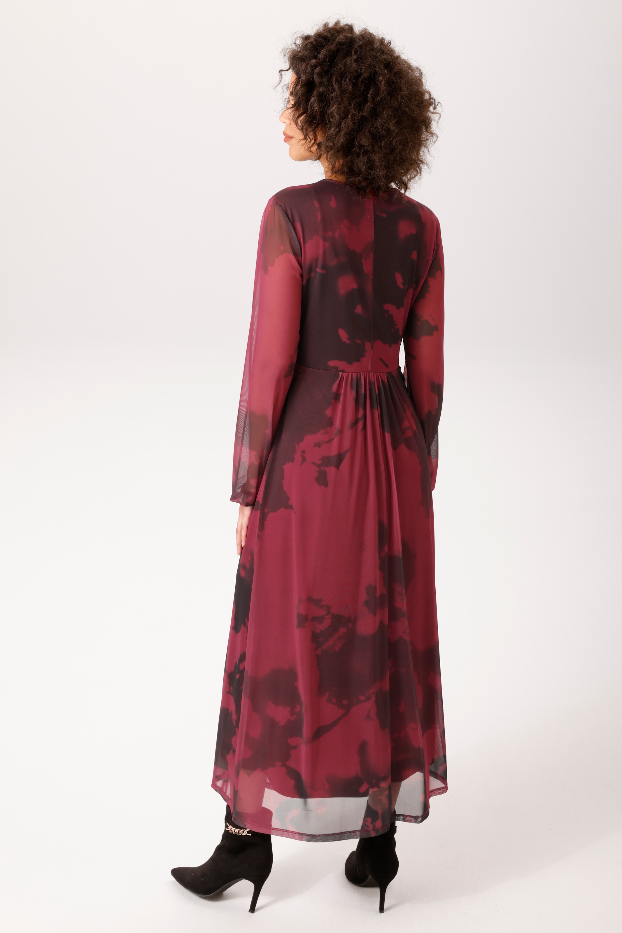 Aniston CASUAL Maxikleid mit grossflächigen, grafischen Batik-Druck - NEUE KOLLEKTION