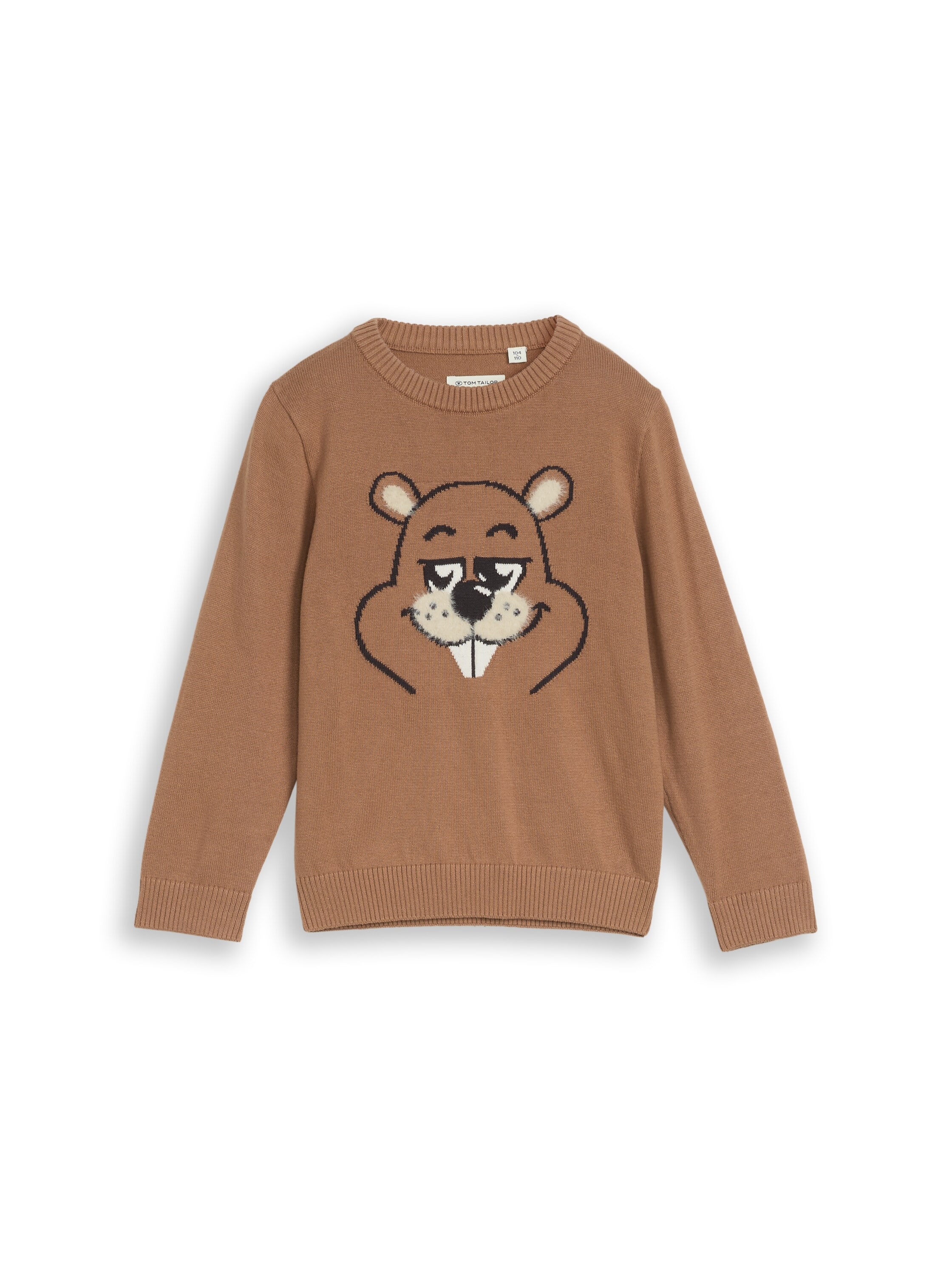 Image of TOM TAILOR Strickpullover mit Biber-Motiv / für Kids