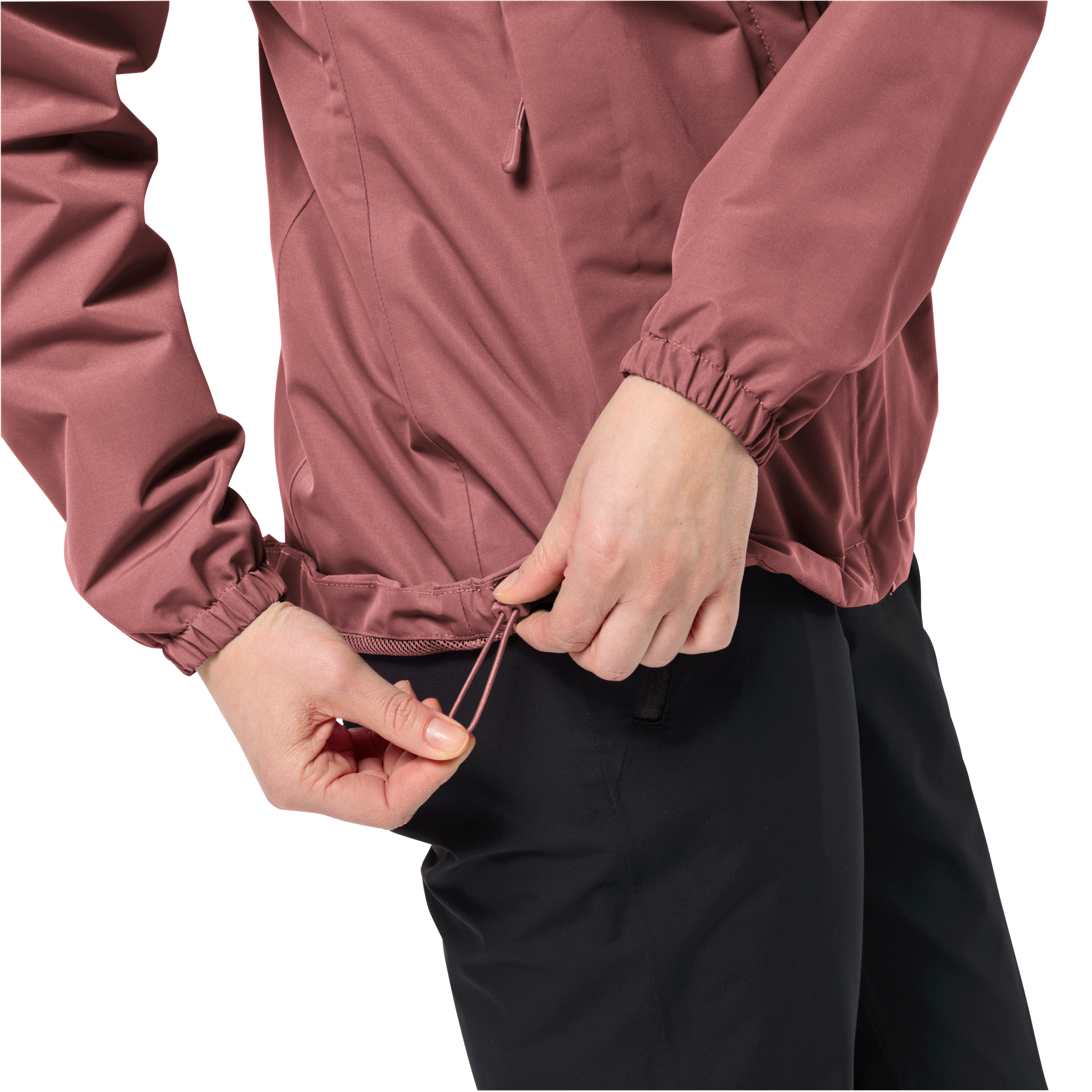Jack Wolfskin Funktionsjacke »STORMY POINT 2L JKT W«, mit Kapuze, mit verstaubarer Kapuze, wasserdicht, atmungsaktiv und winddicht