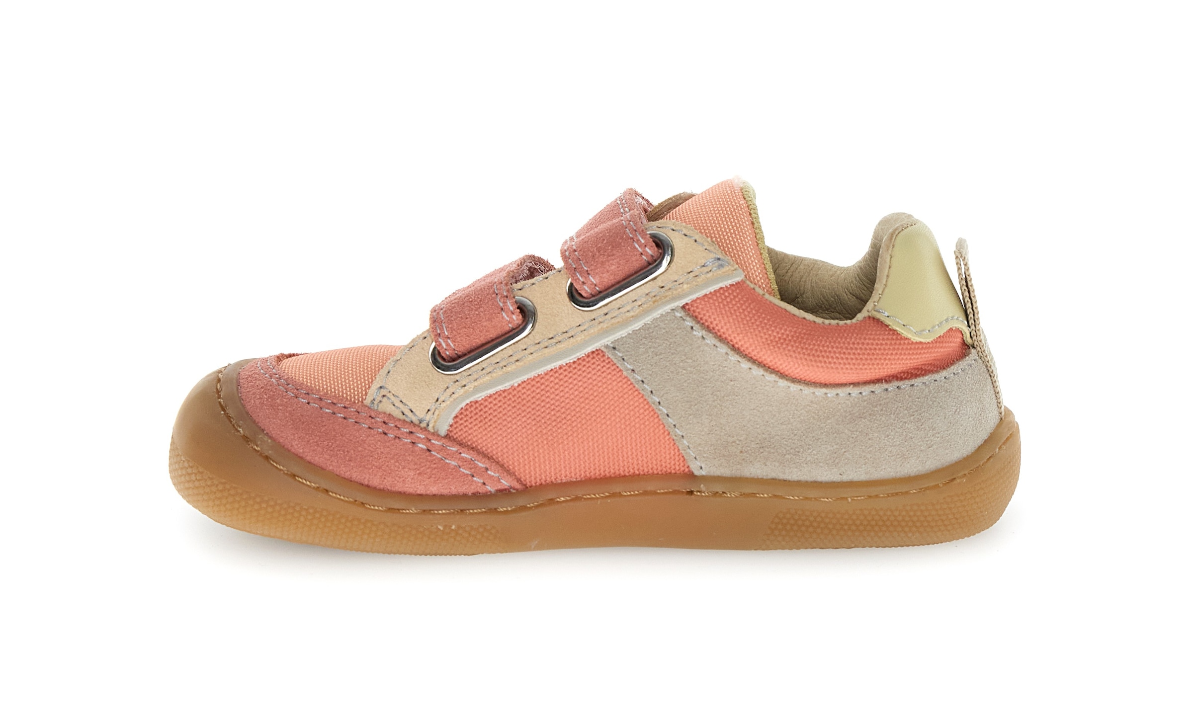 Image of Naturino Klettschuh "BAREFOOT KESY" Halbschuh mit Print, Grössenschablone zum Download