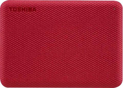 externe HDD-Festplatte »Canvio Advance 4TB Red 2020«, 2,5 Zoll, Anschluss USB 3.2