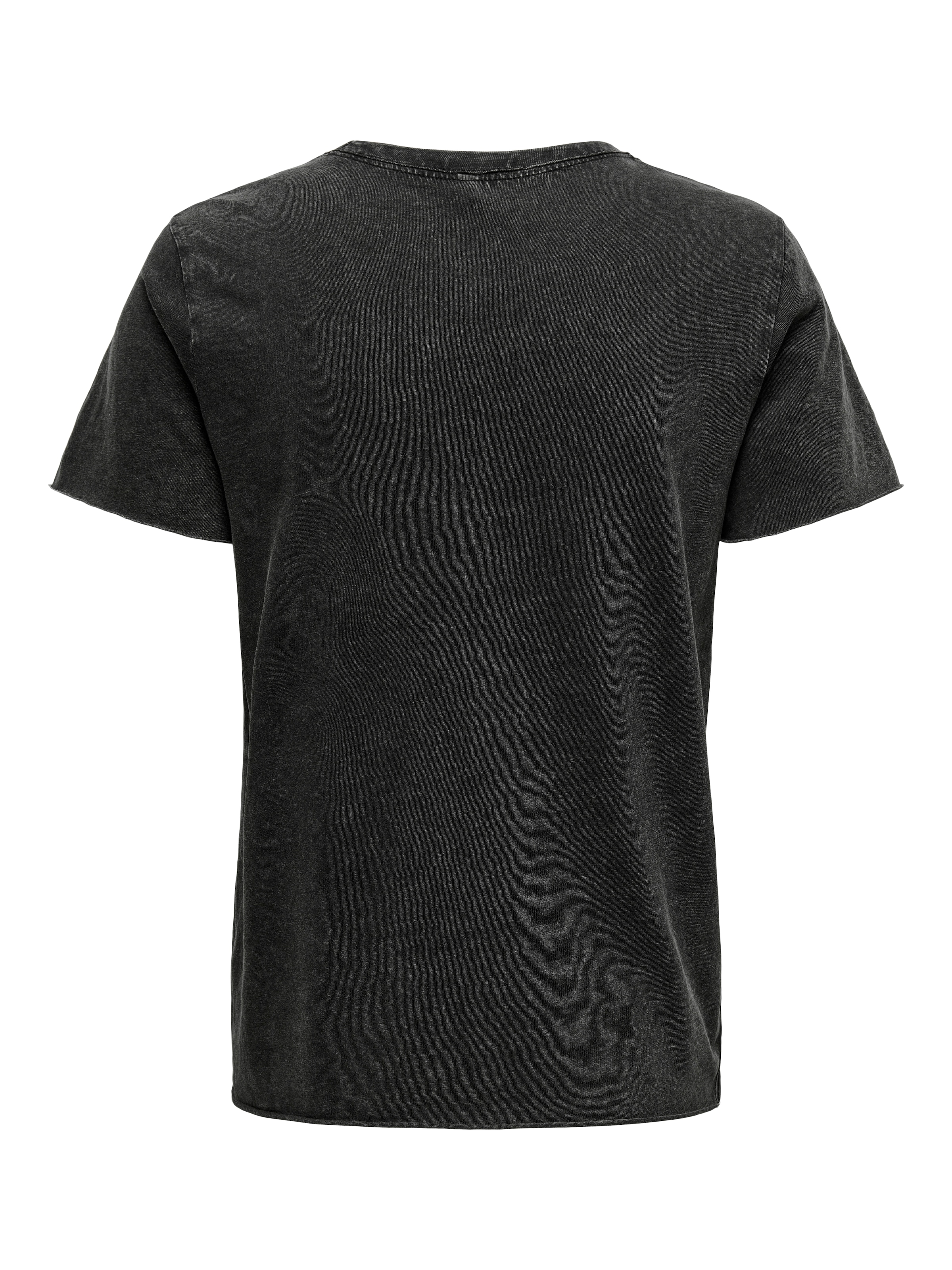 ONLY Shirt à col rond »ONLLUCY REG S/S TOP JRS NOOS« coton, coupe régulière, imprimé varié