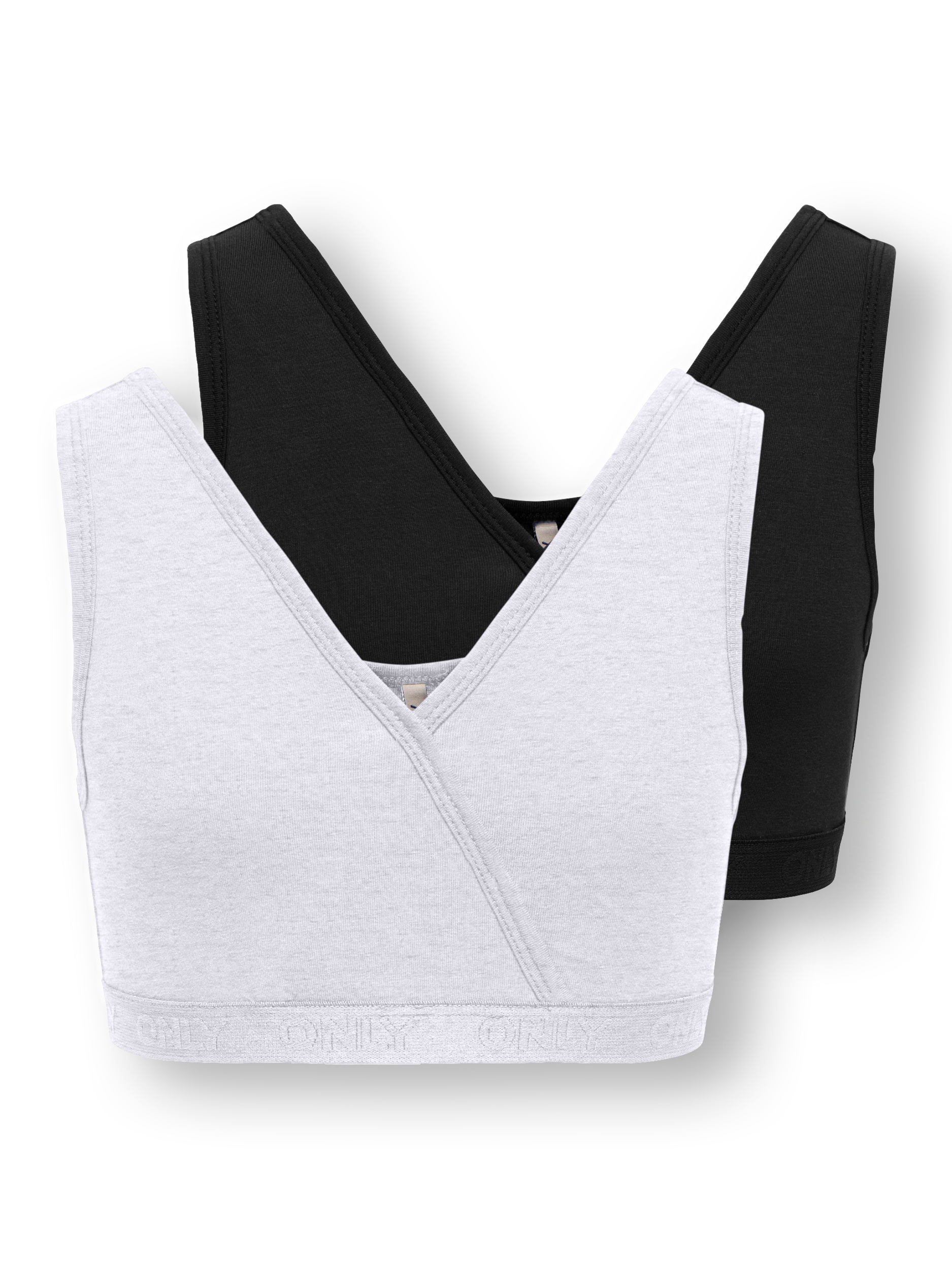 KIDS ONLY Crop-Top »KOGLOLA 2-P REVERSIBLE LOGO TOP ACC« Packung, 2 pièces