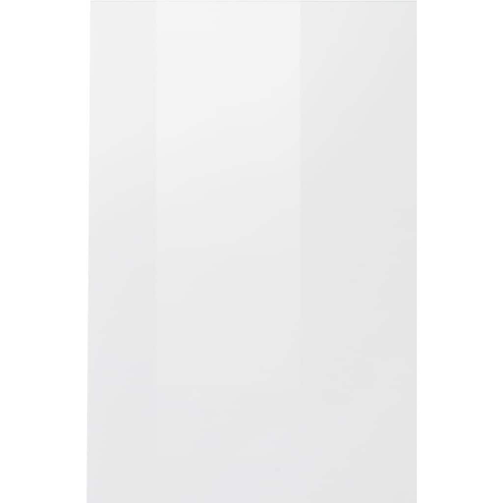 INOSIGN Sideboard »Real,Vitrine,Kommode,Schrank,Breite 180 cm komplett hochglanz lackiert«, mit 2 Glastüren und 3 Schubladen ohne Griff