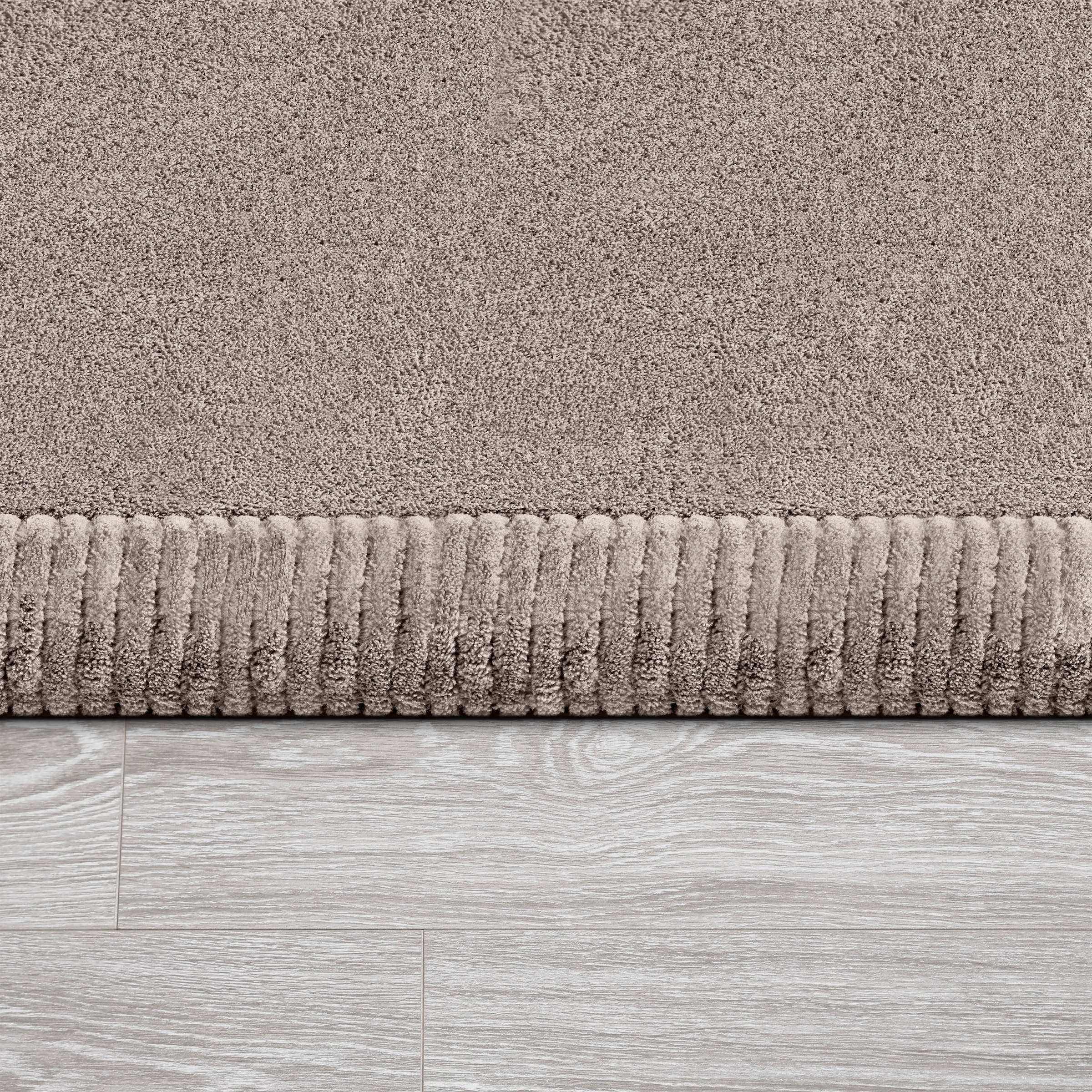 Paco Home Teppich »Tatami 475«, rechteckig, 24 mm Höhe, Kurzflor, Uni-Farben, mit Memory Foam, waschbar