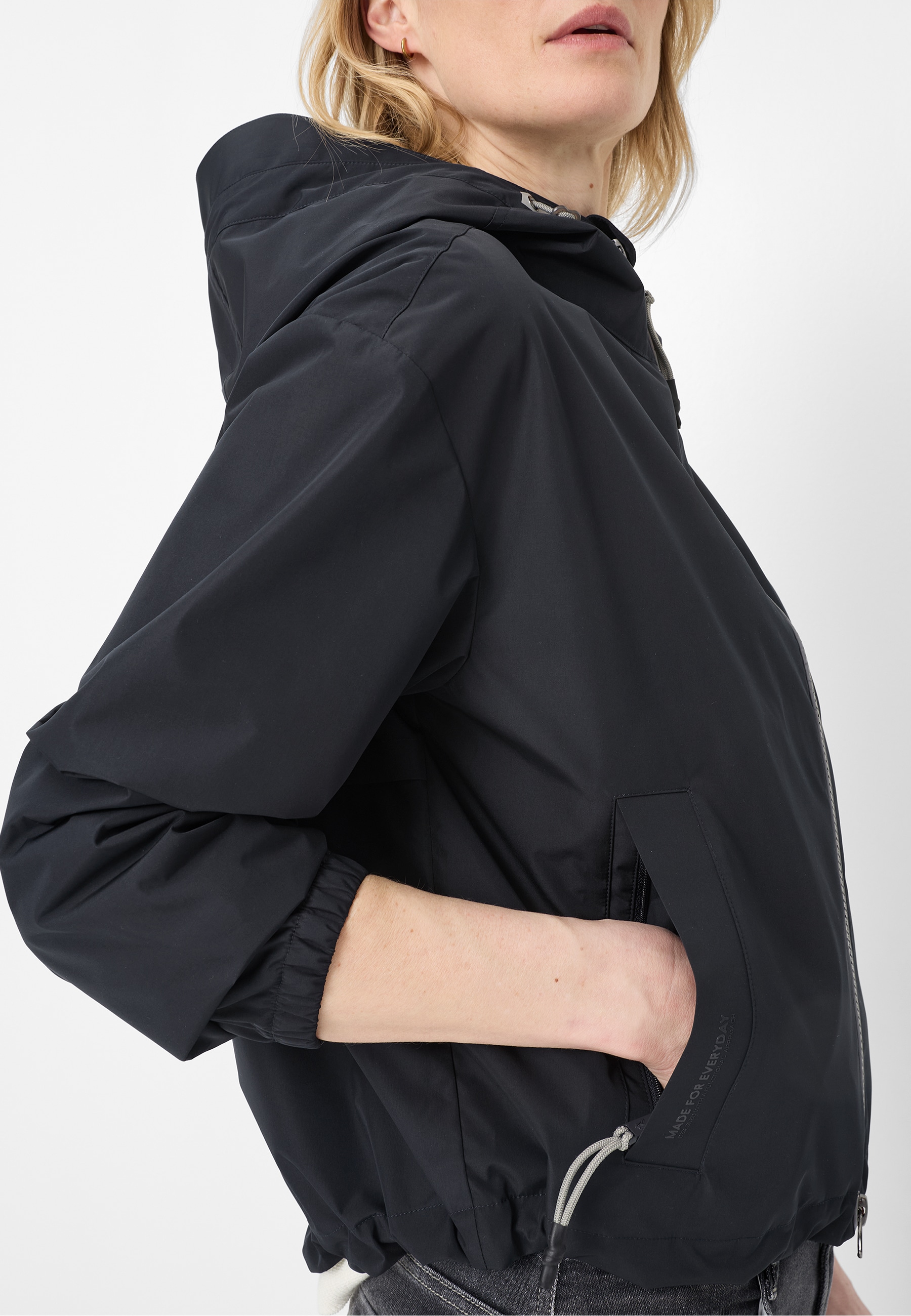 Fuchs Schmitt Outdoorjacke mit Kapuze mit Kapuze, Regular Fit, Reissverschlusstaschen