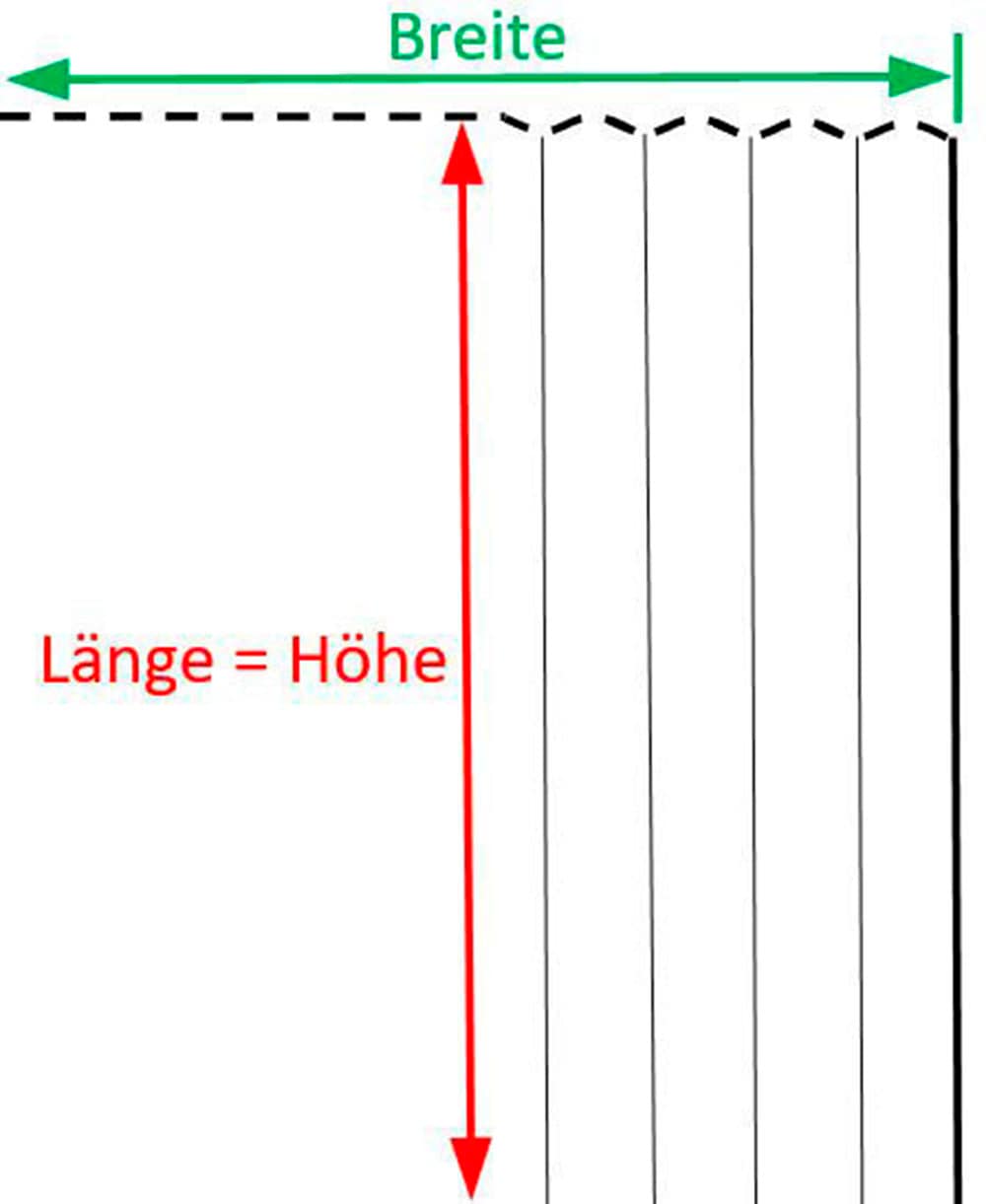 Wirth Vorhang »Sunday«, (1 St.), nach Mass