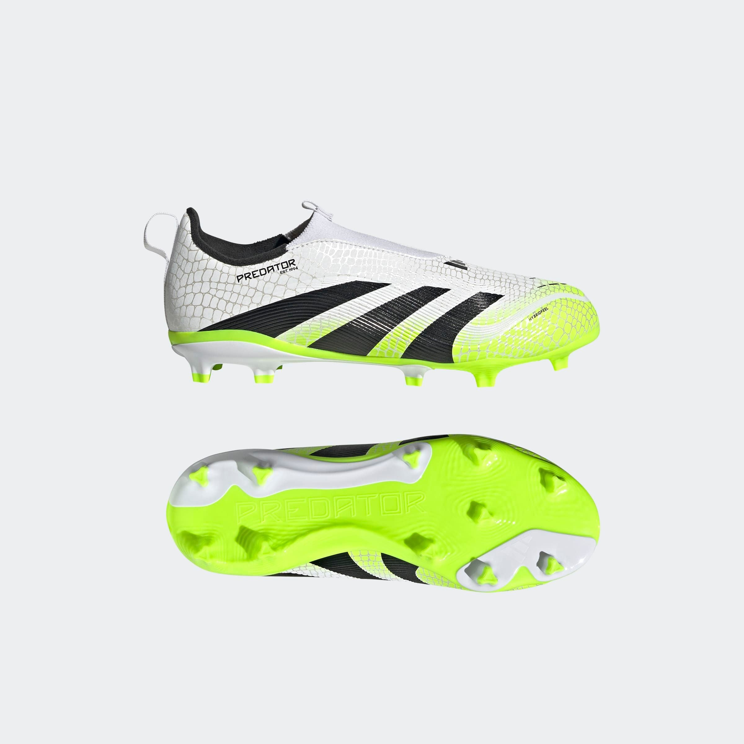 adidas Performance Fussballschuh »PREDATOR LEAGUE LACELESS KIDS FG/MG«, geeignet für Rasen- und Kunstrasenplätze