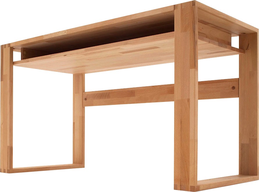 Image of MCA furniture Schreibtisch »Jasmin«, Massivholz Kernbuche, Belastbar bis 40 Kg bei Ackermann Versand Schweiz