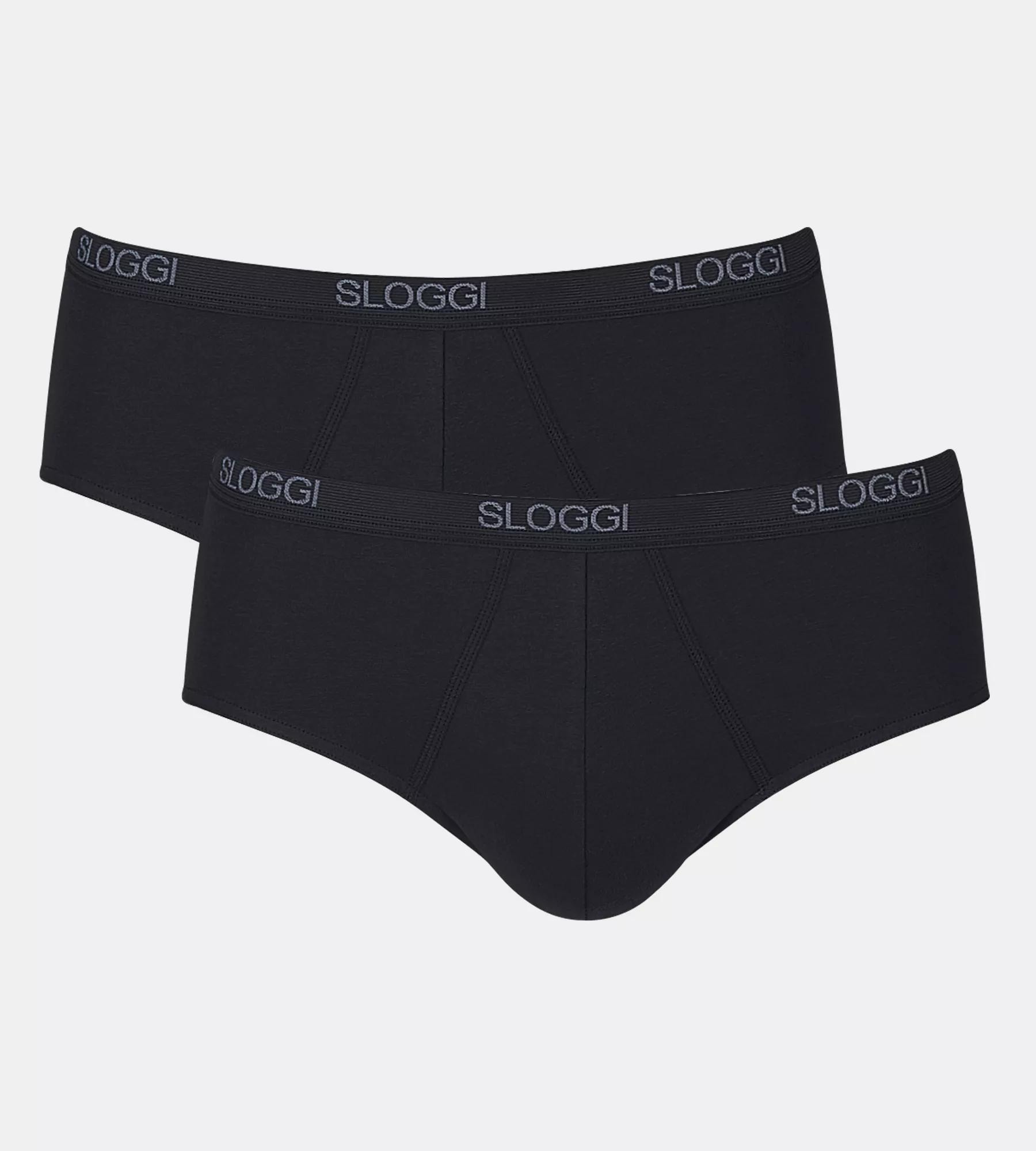 Image of sloggi Midislip "Men Basic" 2er Pack, perfekter Sitz, mit Eingriff