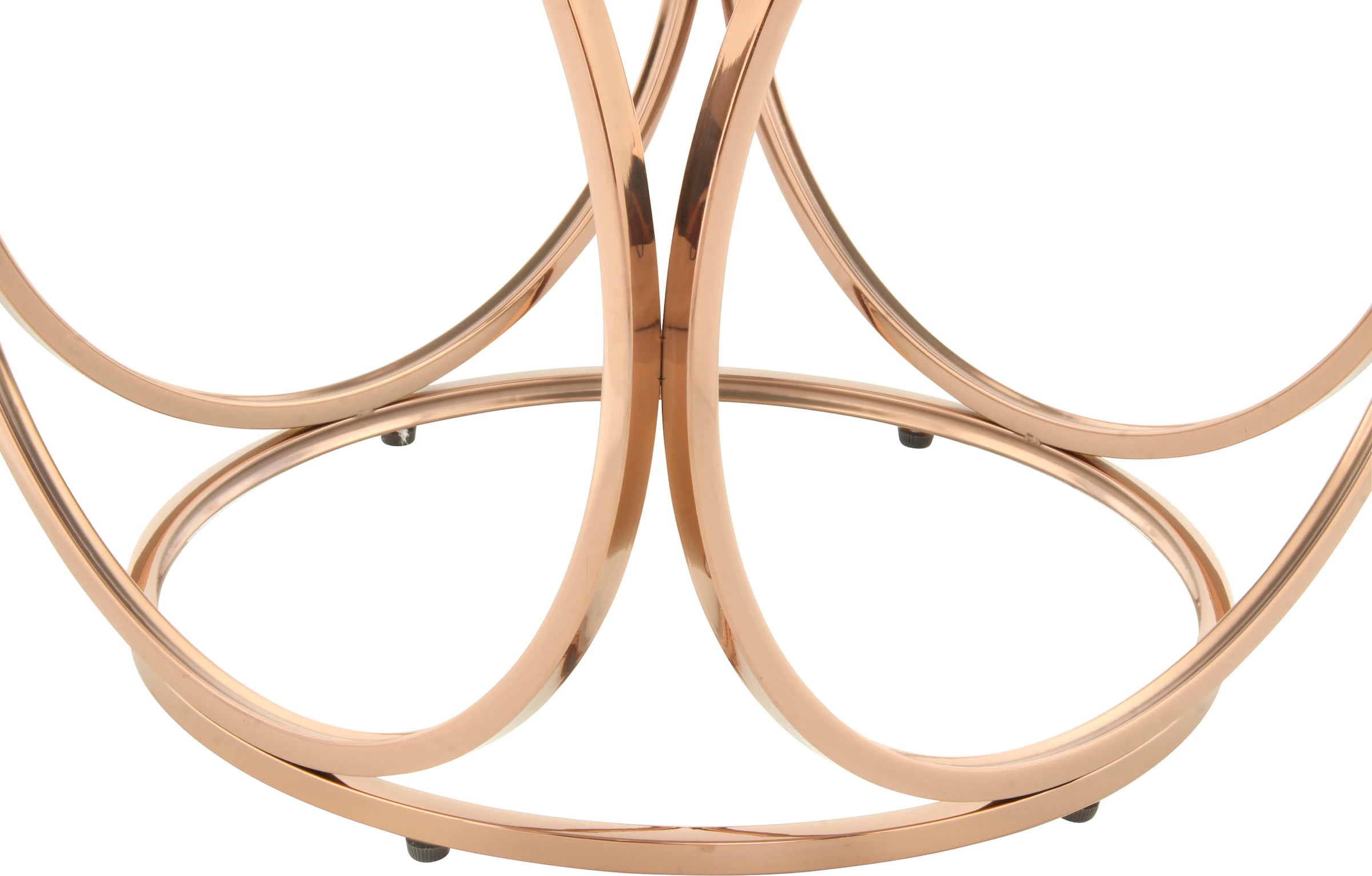Kayoom Beistelltisch »Whitney 225,Beistelltisch mit offenem Design, Gestell aus Metall«, (1 St.), Glamouröses Design, hochwertige Verarbeitung, pflegeleicht