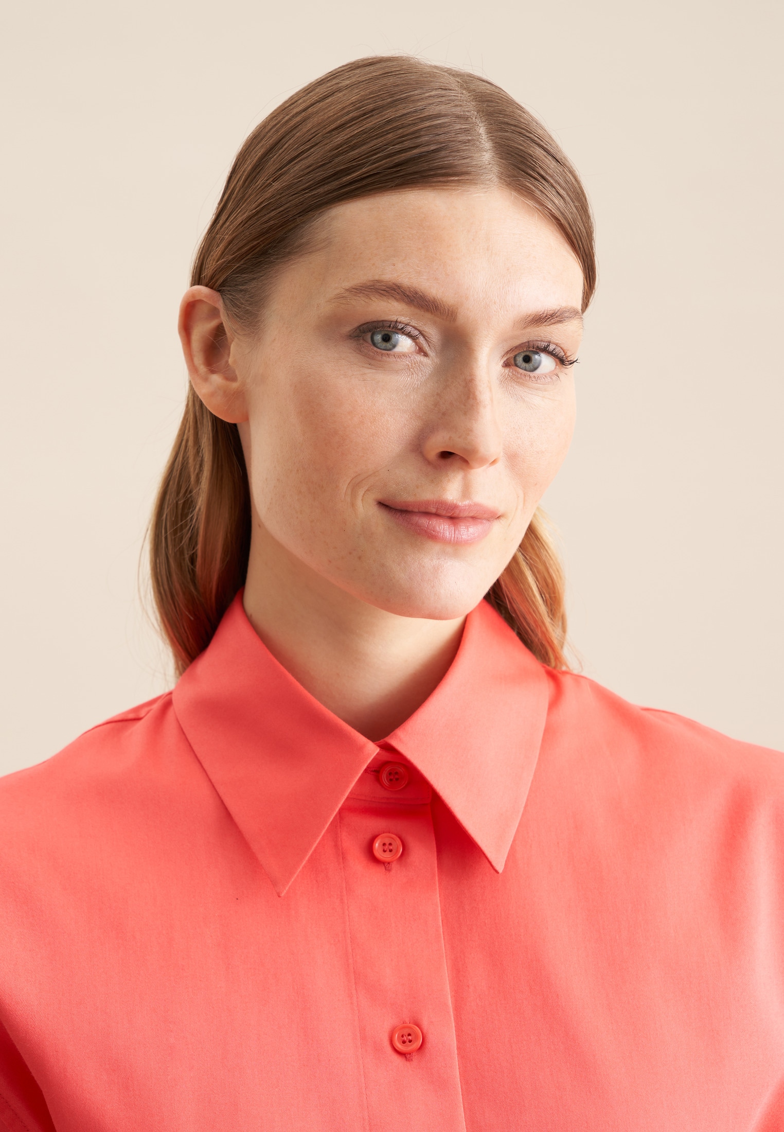 seidensticker Sommerkleid »Schwarze Rose« Kurzarm Kragen Uni