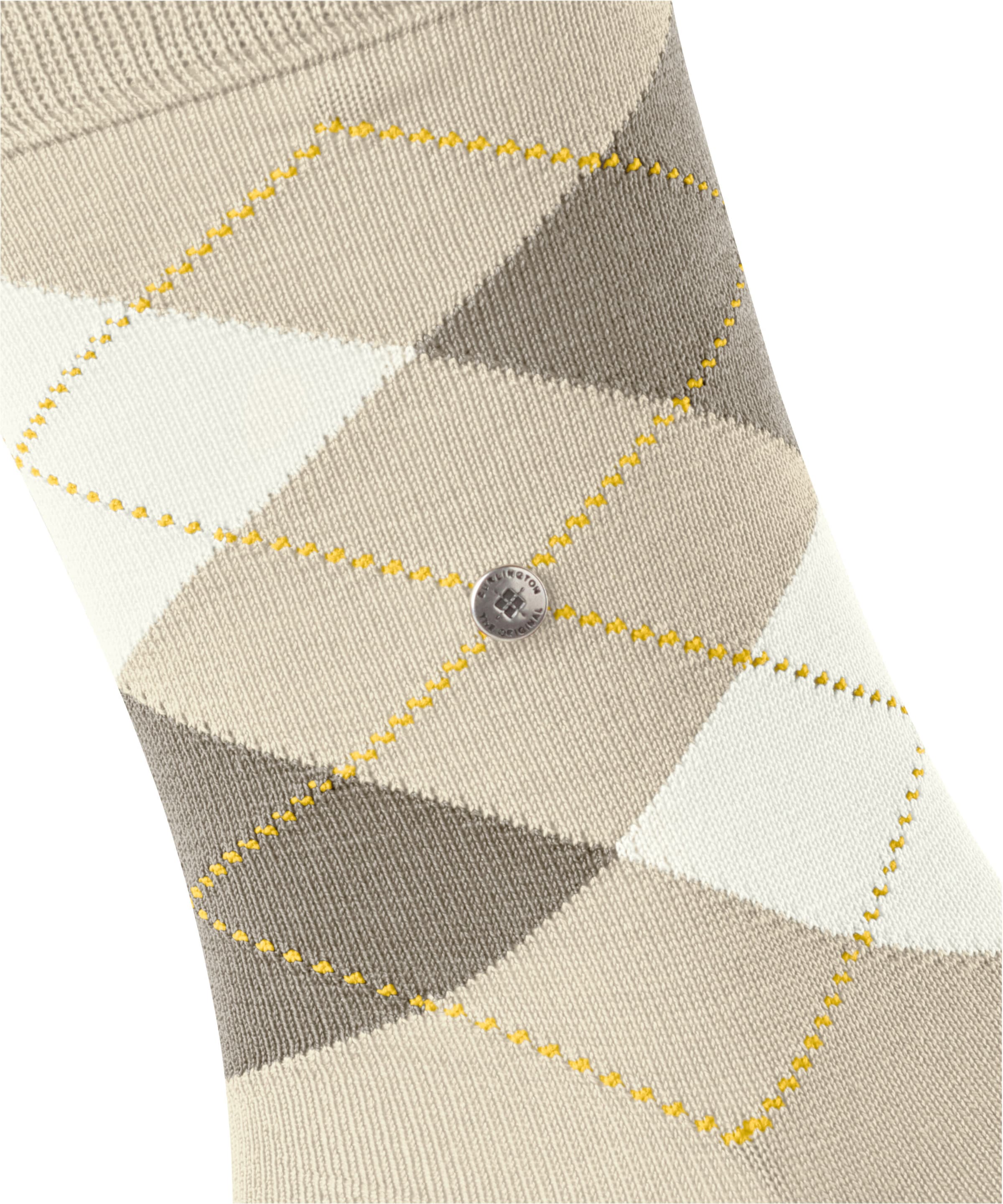 Burlington Chaussettes »Manchester« taille unique 40-46, motif argyle, clip Burlington