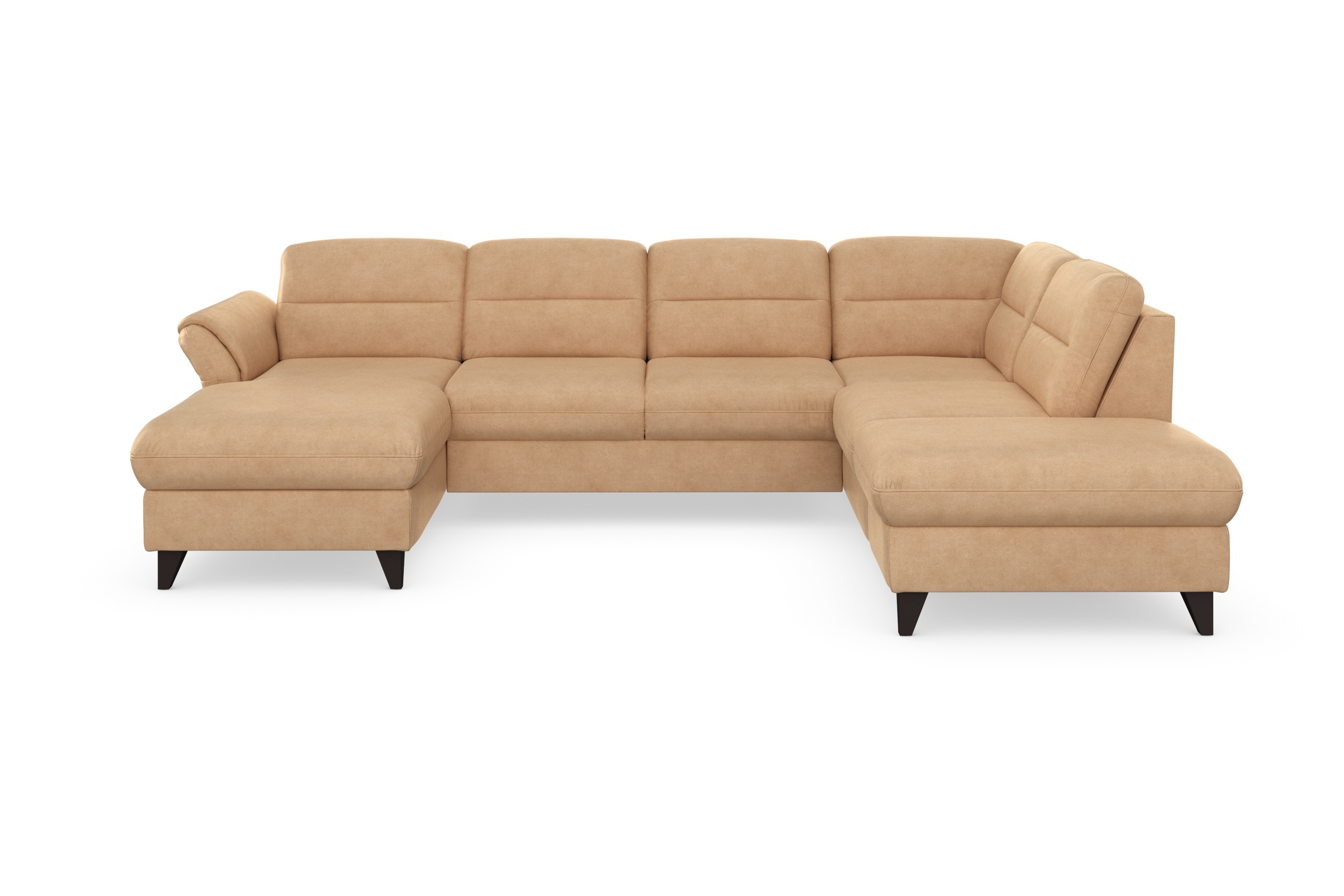 sit&more Paysage de salon »Mellum U-Form« Federkern, wahlweise mit Bettfunktion, Stauraum und Armteilfunktion